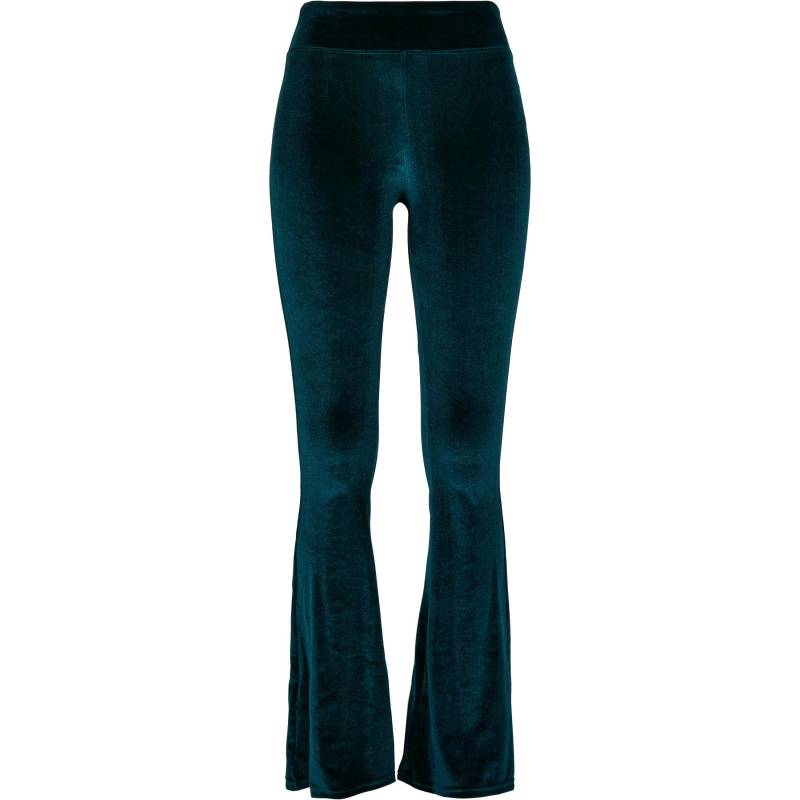 Damen-leggings Mit Hoher Taille Velvet Boot (gt) Unisex  XXXL von URBAN CLASSICS