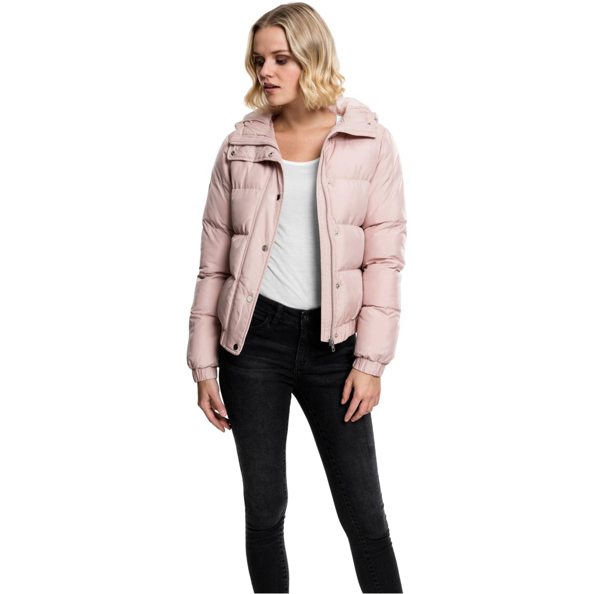 URBAN CLASSICS - daunenjacke mit kapuze, damen urban claic, für Damen, Größe S von URBAN CLASSICS