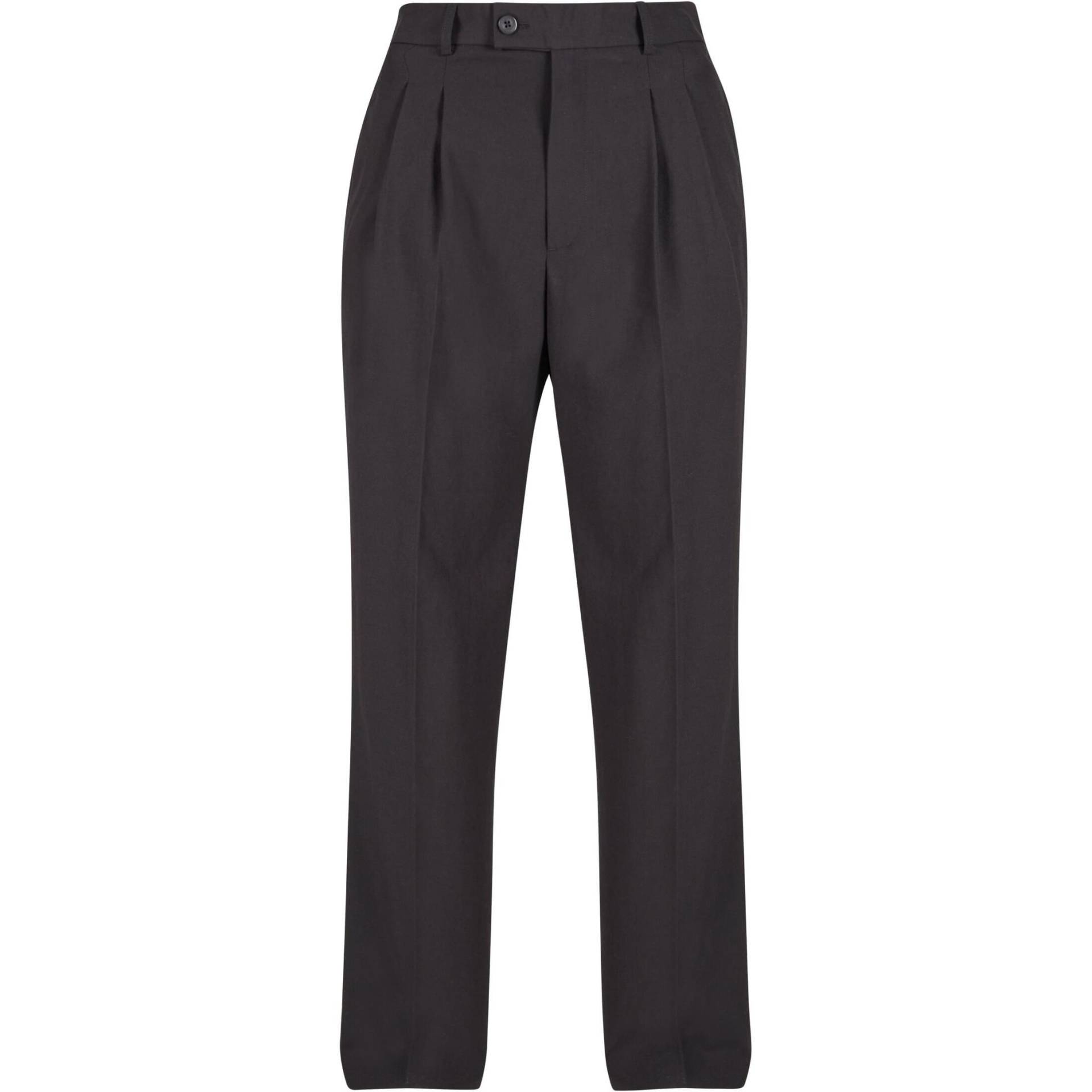 Doppelplissee-hose, Damen Unisex  32 von URBAN CLASSICS