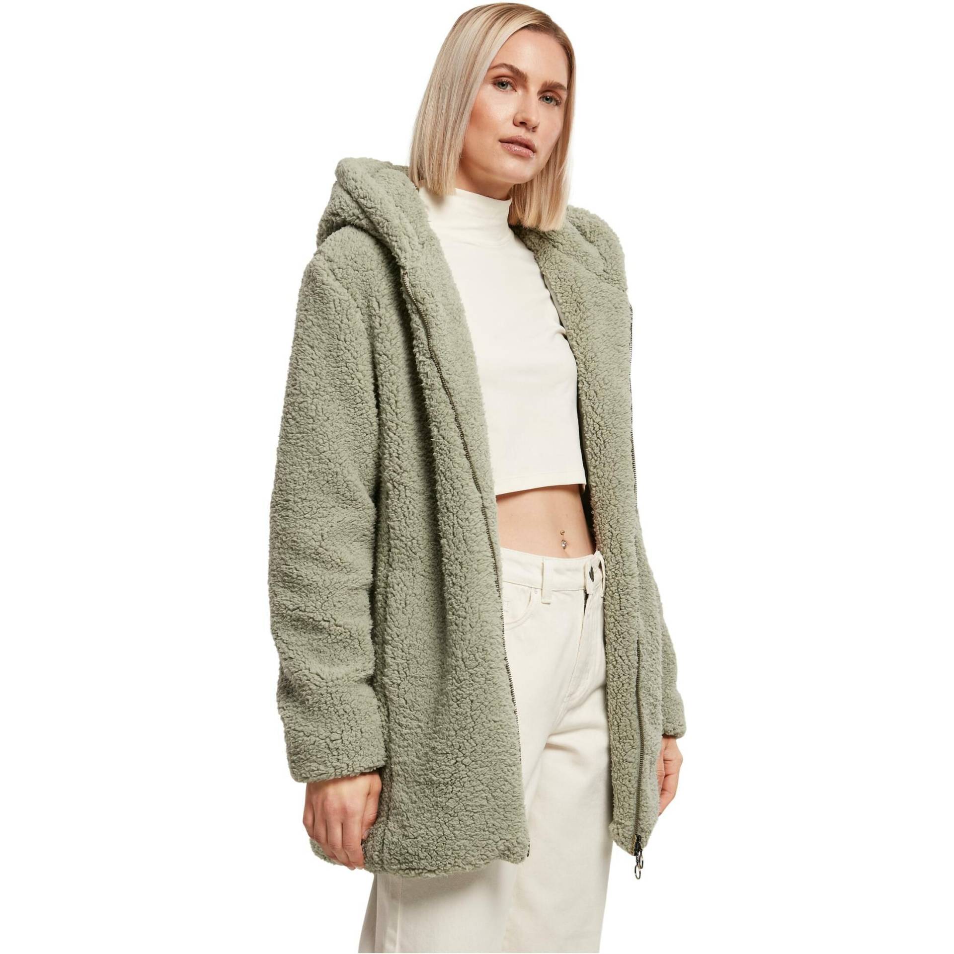 Fleece It Kapuze, Frau Sherpa Damen  M von URBAN CLASSICS