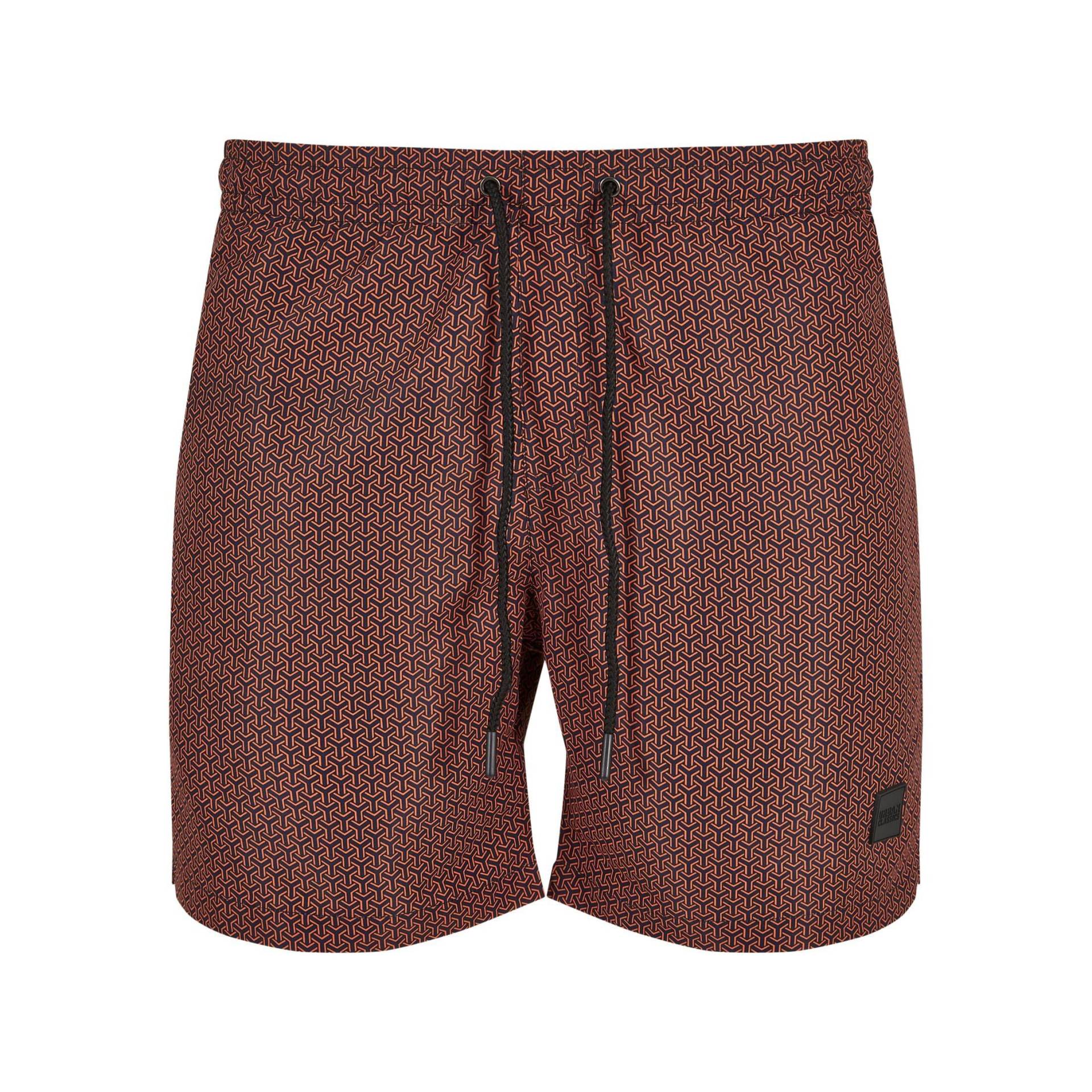 Geusterte Badeshorts Herren  M von URBAN CLASSICS