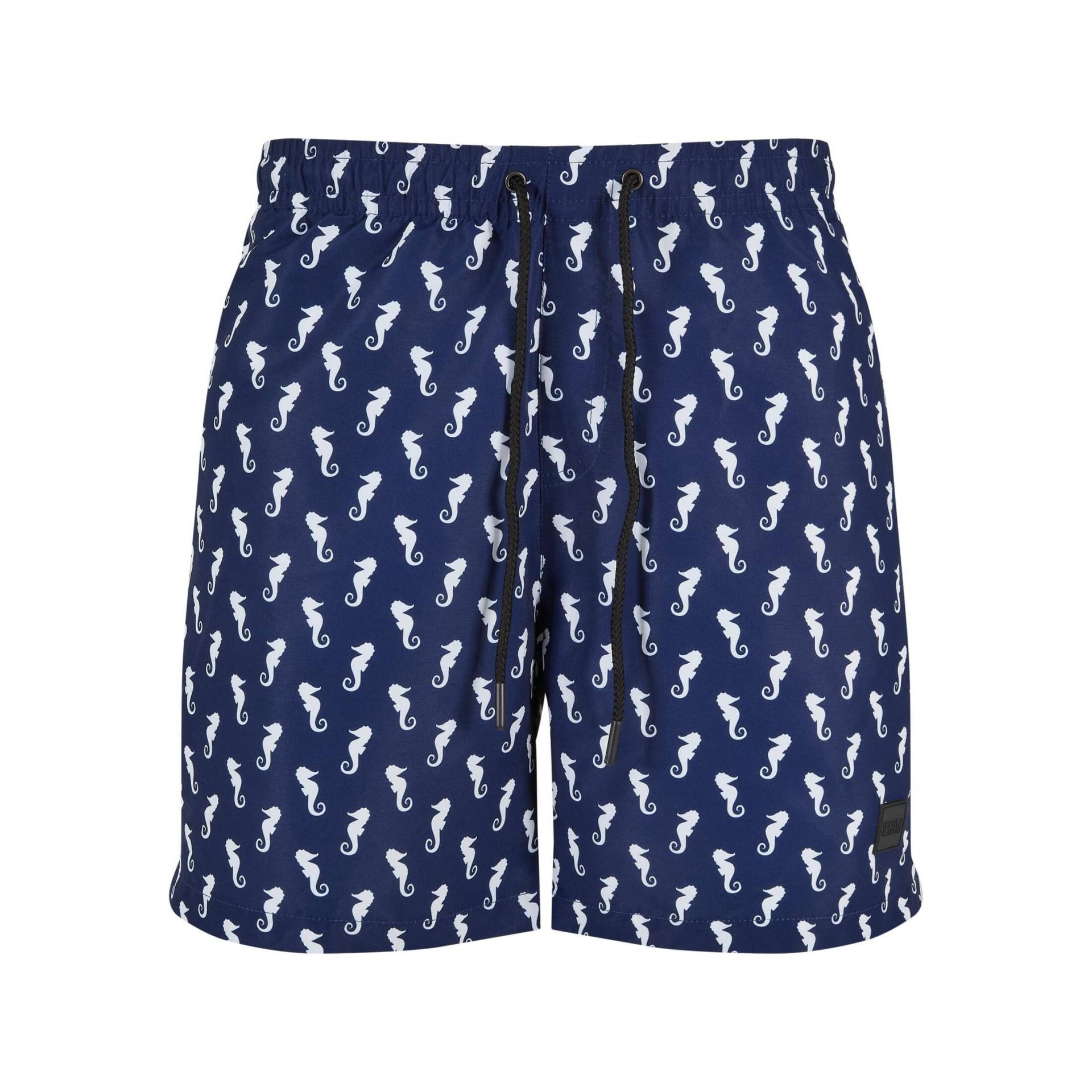 Geusterte Badeshorts Herren  M von URBAN CLASSICS