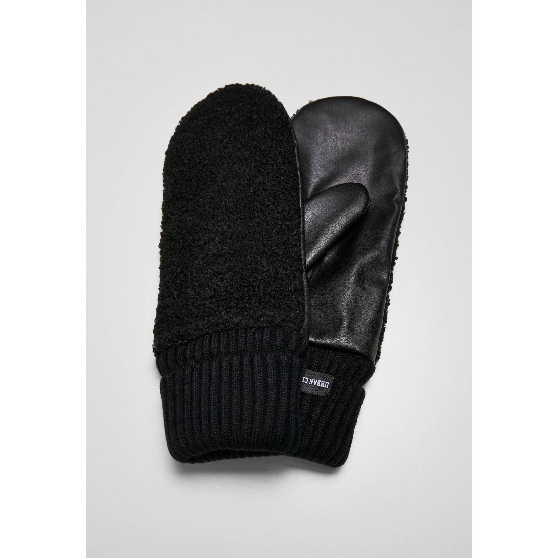 URBAN CLASSICS - handschuhe sherpa imitation leather, für Herren, Größe S/M von URBAN CLASSICS