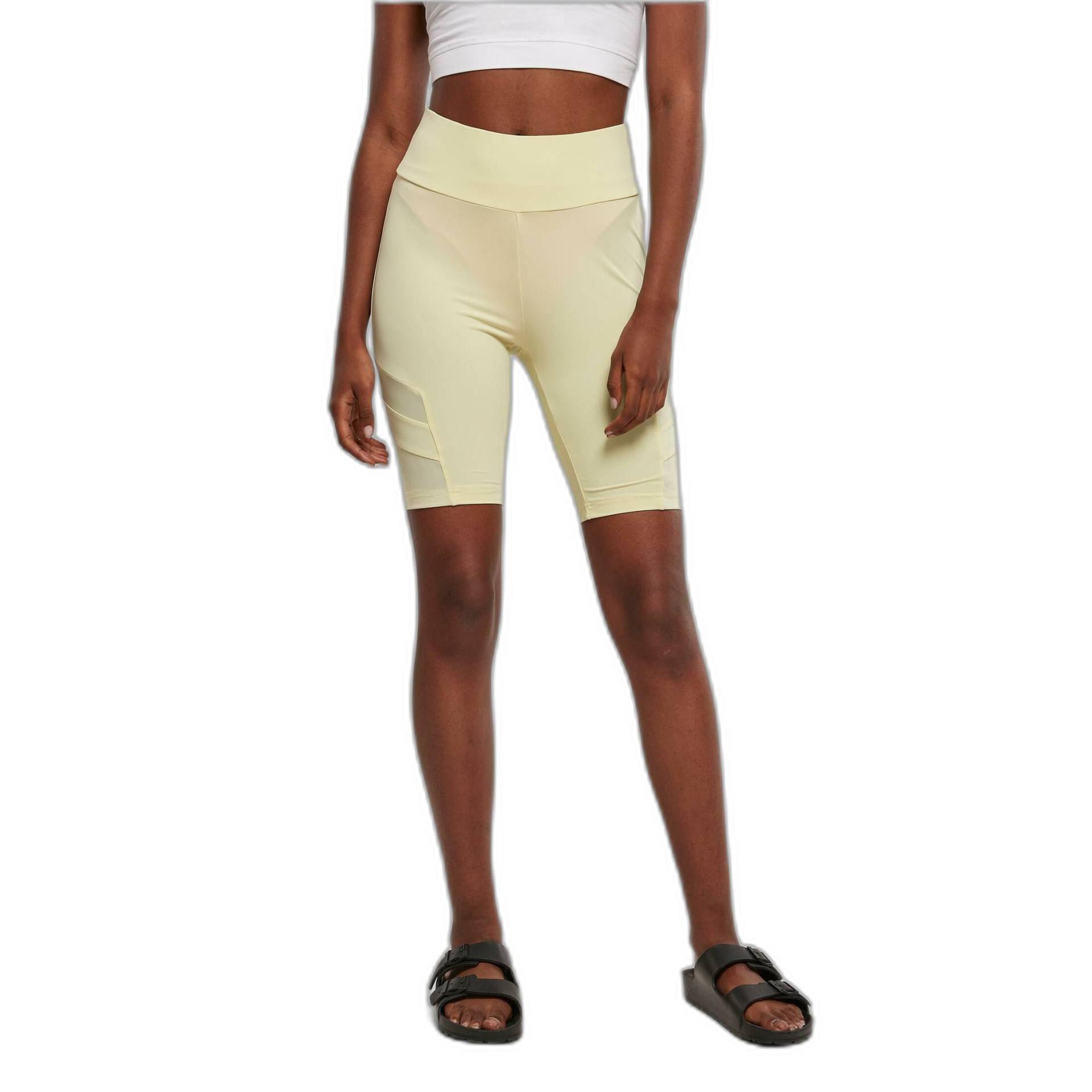 High Waist Tights Woen Tech Esh Damen  M von URBAN CLASSICS