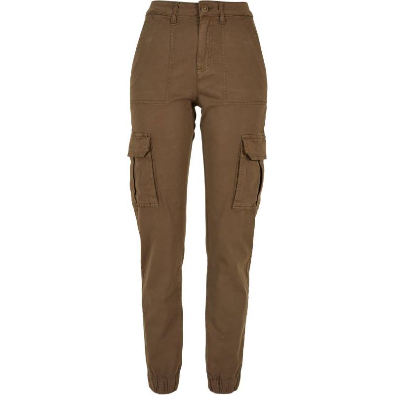 Hose Aus Baumwolltwill Damen Utility Unisex Olivegrün 26 von URBAN CLASSICS