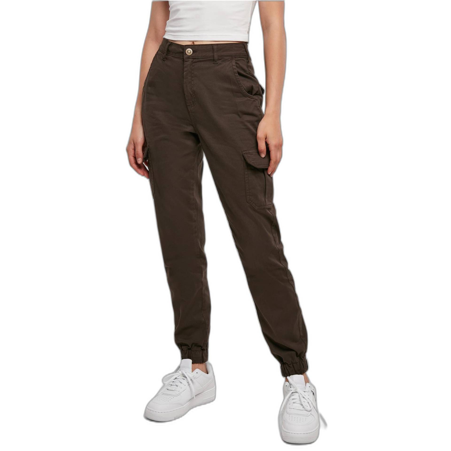 Hose Cargo Hohe Taille Damen Unisex  28 von URBAN CLASSICS