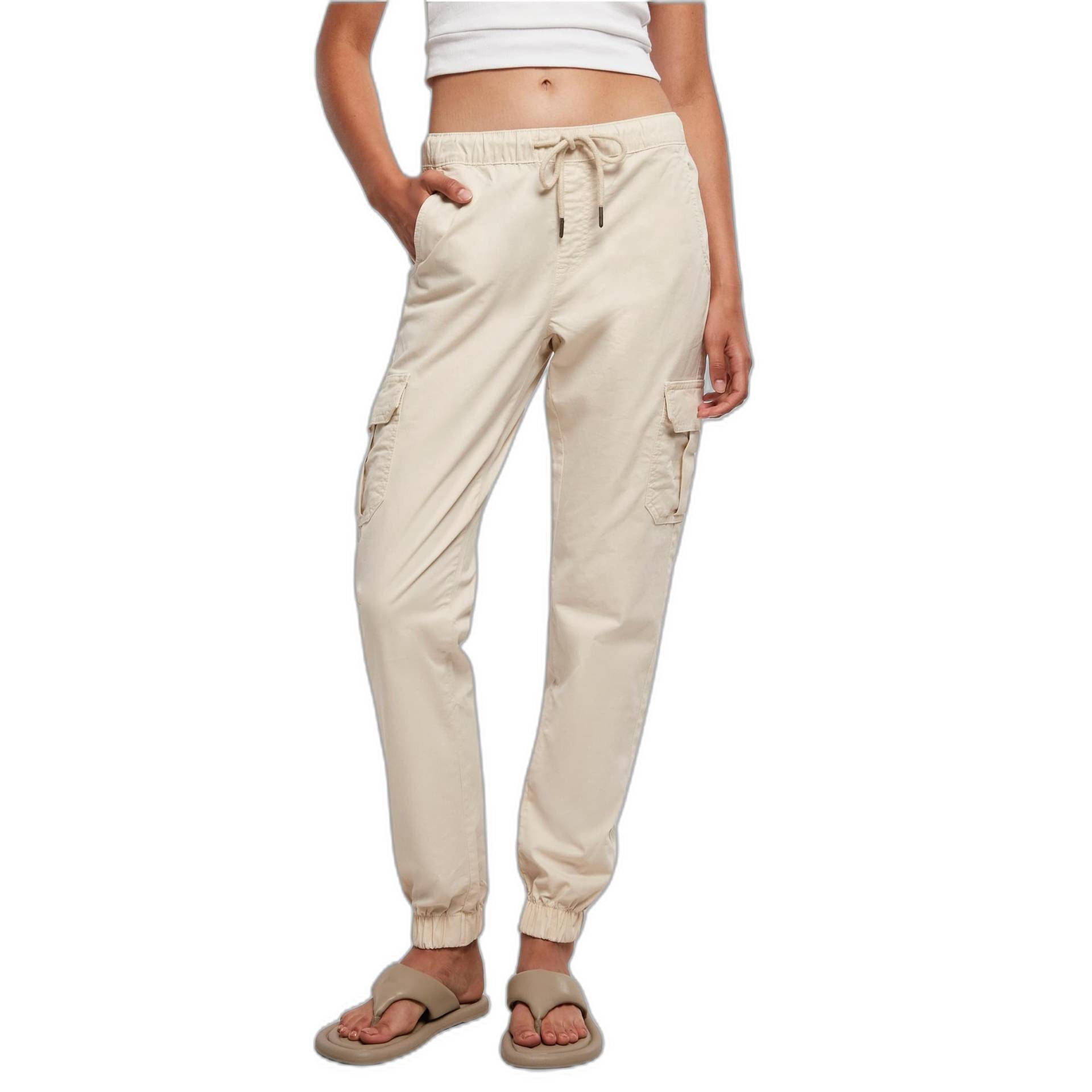 Hose Cargo Hohe Taille Damen Unisex  XS von URBAN CLASSICS