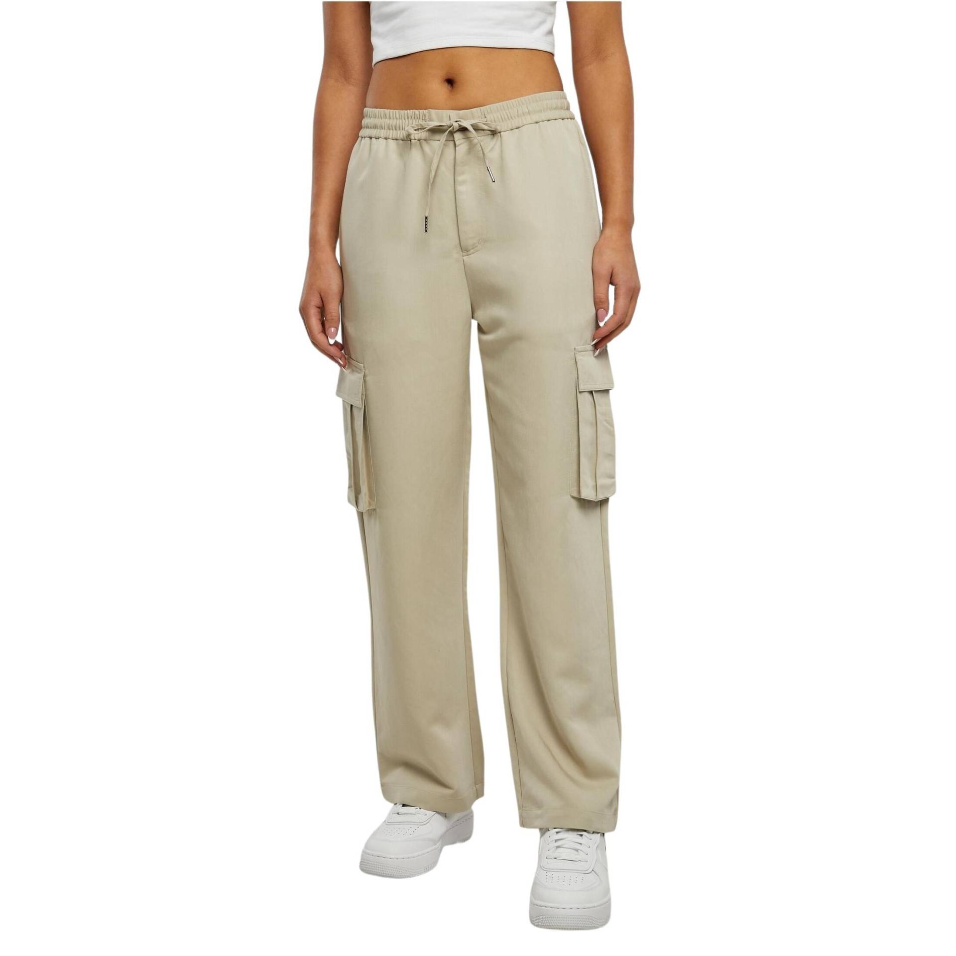 Hose Cargo Jambe Large Damen Vicose Unisex  XS von URBAN CLASSICS