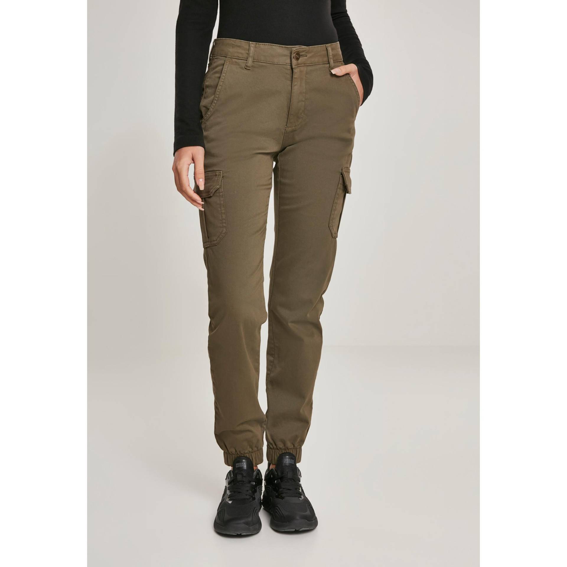 Hose Damen Urban Classic Cargo Unisex Olivegrün 26 von URBAN CLASSICS