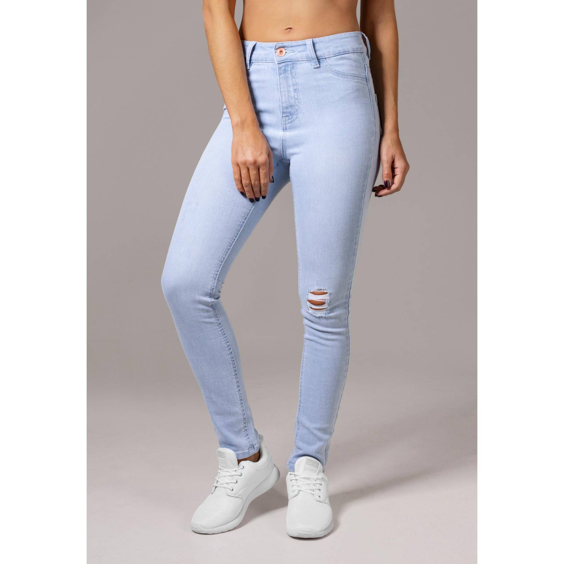 Hose Damen Urban Classic Taille Unisex Hellblau 27 von URBAN CLASSICS