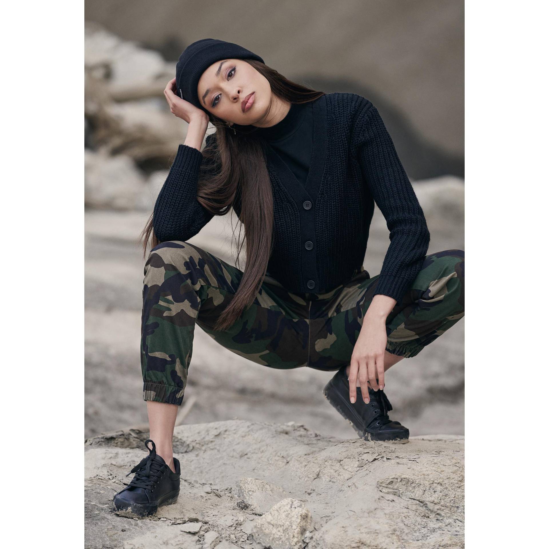 Hose Damen Urban Klassische Taille Cargo Unisex Militärgrün 26 von URBAN CLASSICS