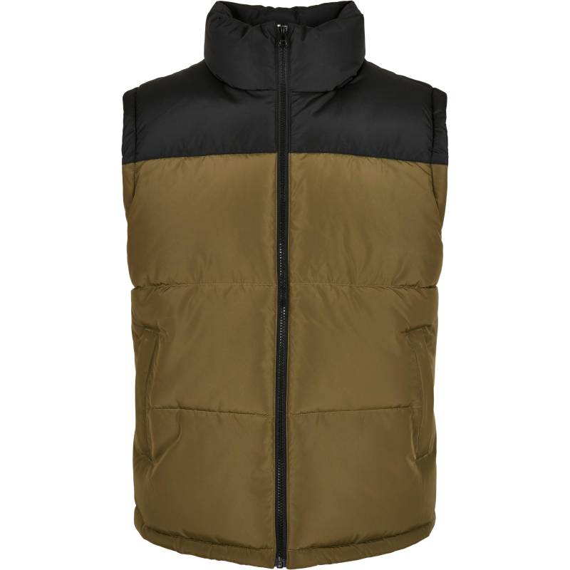 URBAN CLASSICS - jacke block puffer, für Herren, Größe M von URBAN CLASSICS