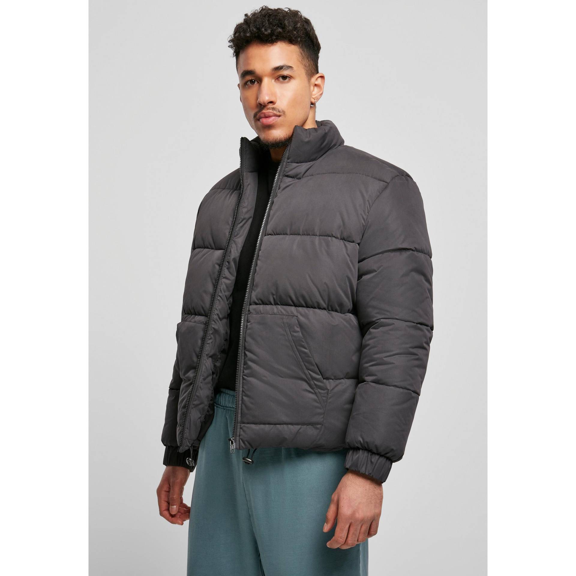 URBAN CLASSICS - jacke cropped puffer, M von URBAN CLASSICS