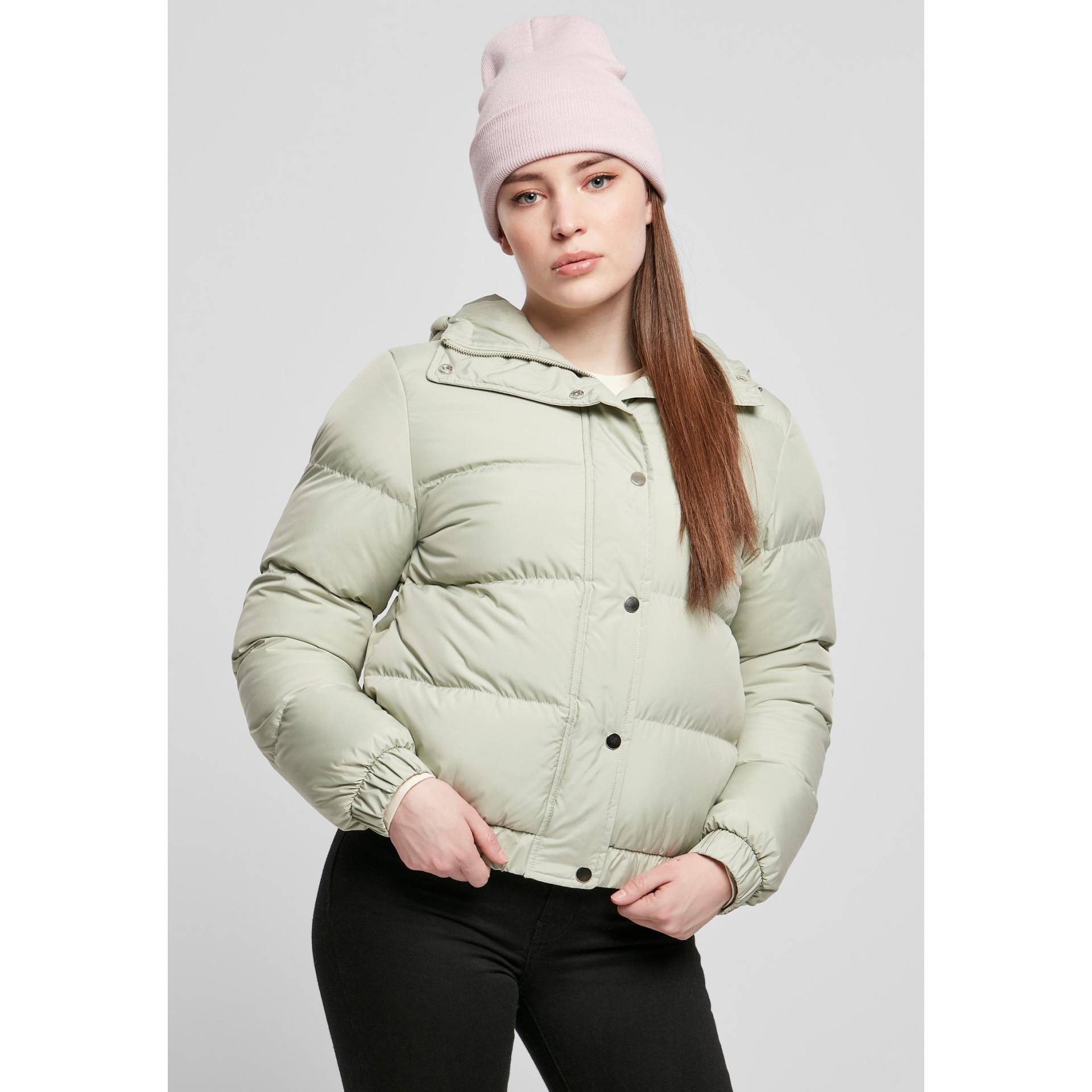 Jacke Hooded Puffer Damen  S von URBAN CLASSICS