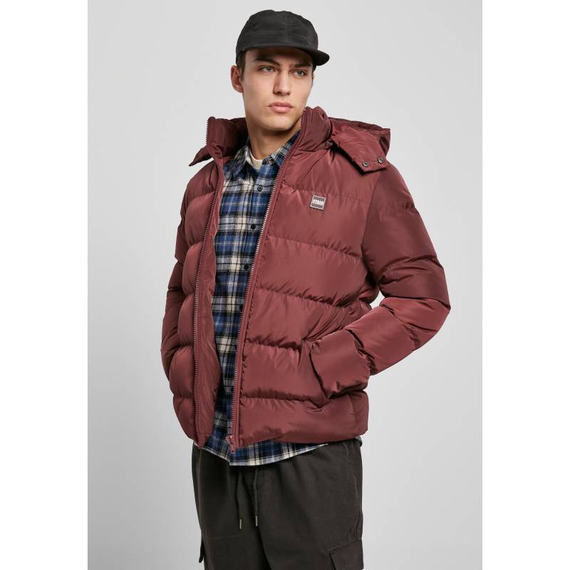 Jacke Urban Cassics Hooded Puffer Herren  L von URBAN CLASSICS