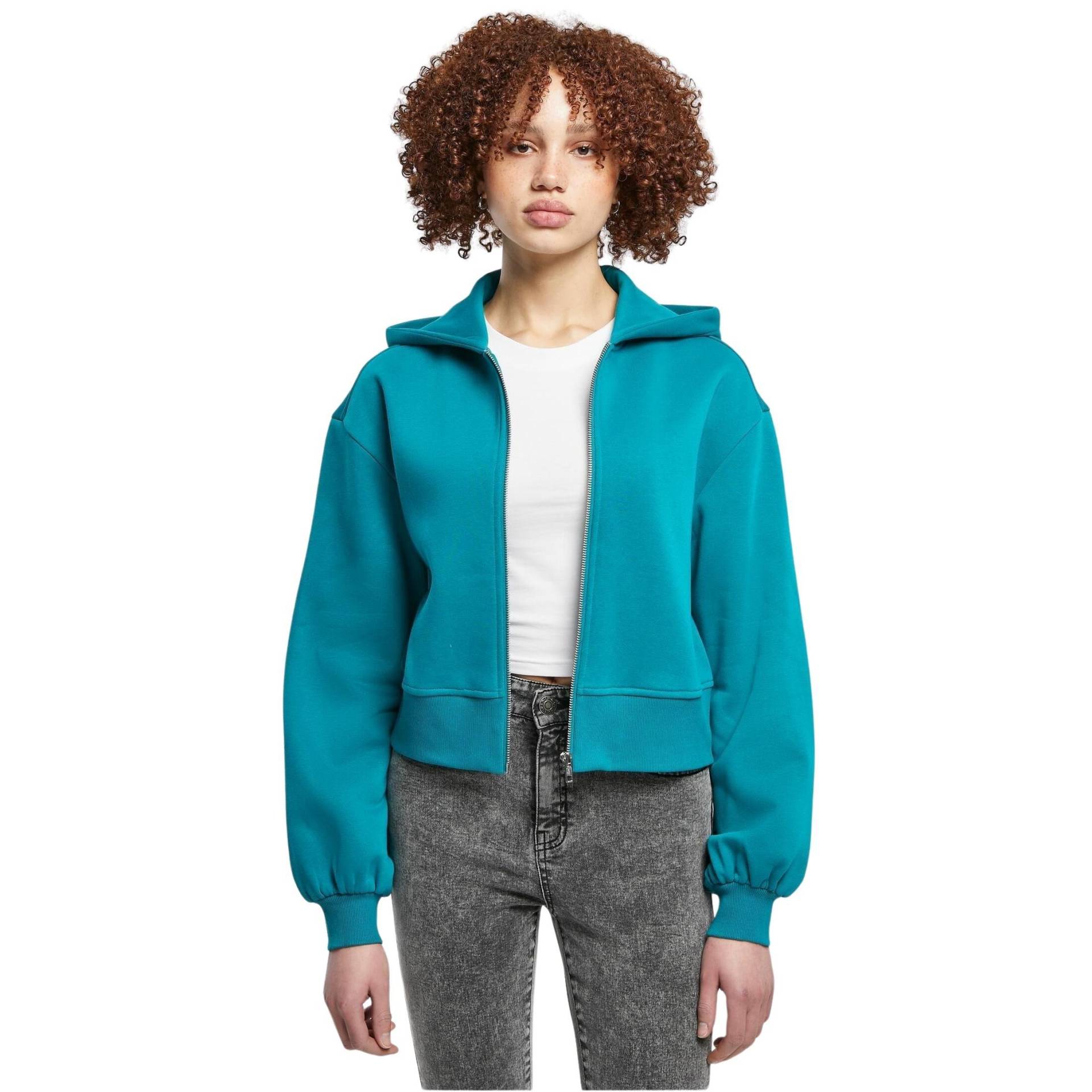 URBAN CLASSICS - jacke mit reißverschluss court oversize damen, XS von URBAN CLASSICS