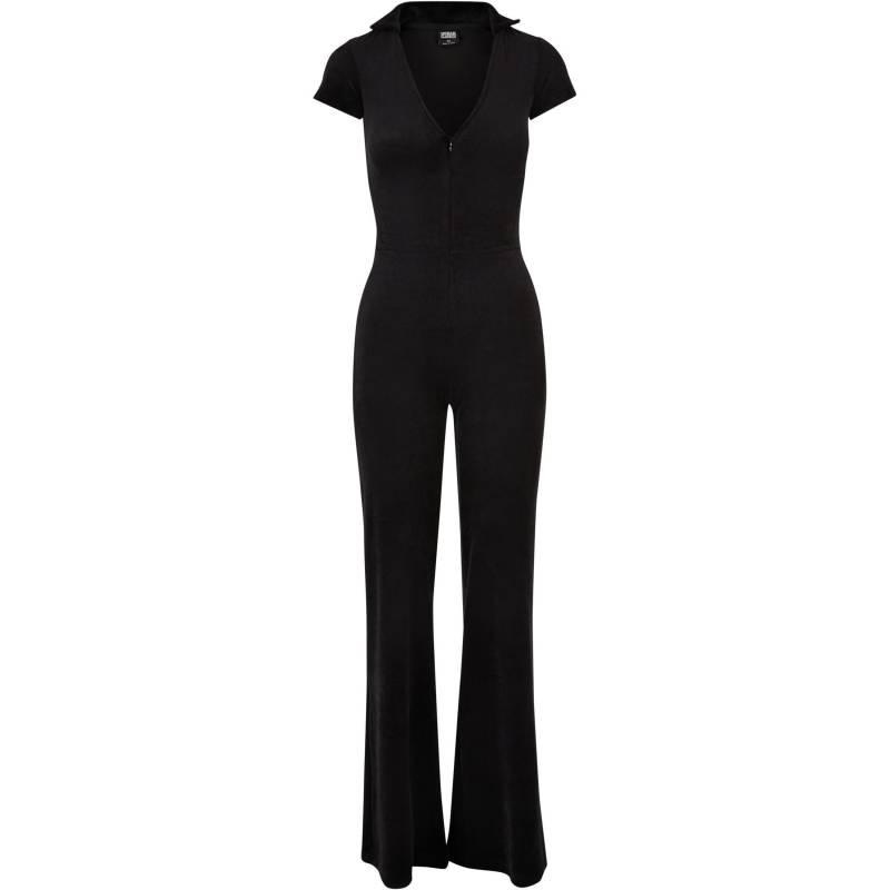 Jumpsuit Aus Samt, Damen Unisex  XS von URBAN CLASSICS