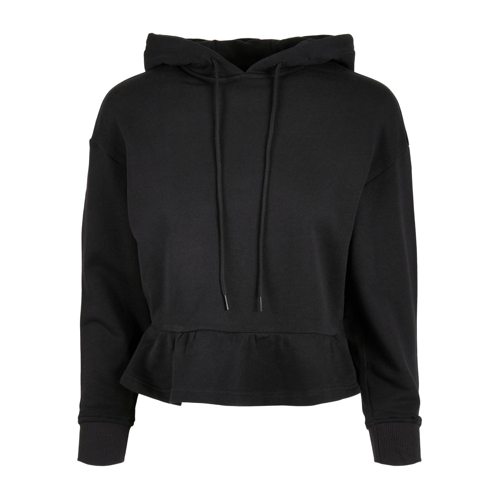 URBAN CLASSICS - kapuzenpulli urban claic ladie organic volant, für Damen, Größe S von URBAN CLASSICS