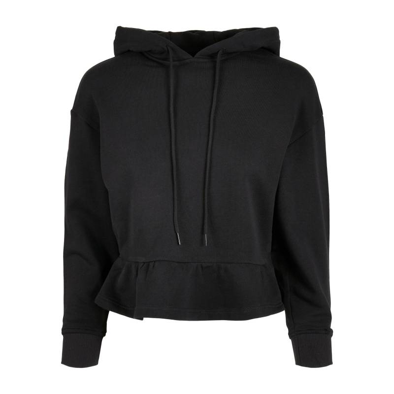 Kapuzenpulli Urban Claic Ladie Organic Volant Damen  S von URBAN CLASSICS