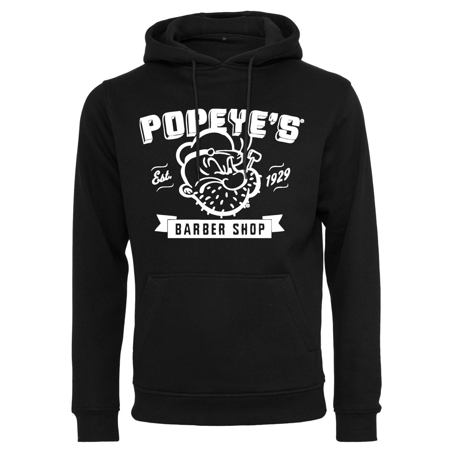 Kapuzenpui Urban Cassics Popeye Barber Shop Herren  L von URBAN CLASSICS