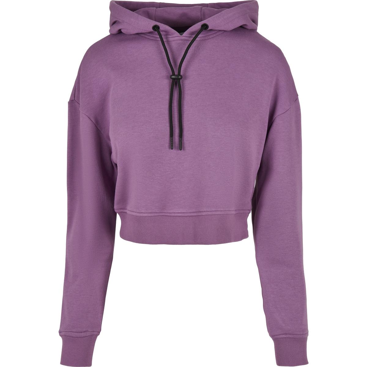 URBAN CLASSICS - kapuzenpullover, damen court terry-grandes tailles, für Damen, Größe XXXL von URBAN CLASSICS