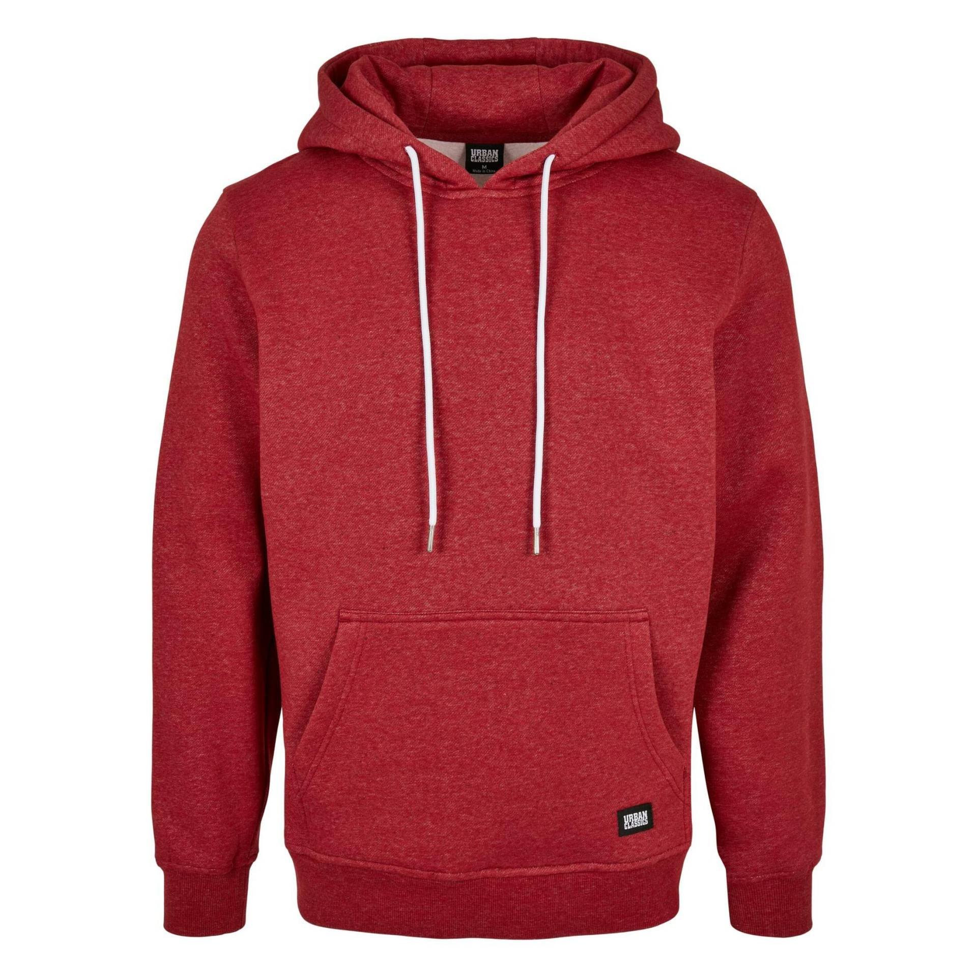 URBAN CLASSICS - kapuzenpullover basic melange, für Herren, Größe XS von URBAN CLASSICS