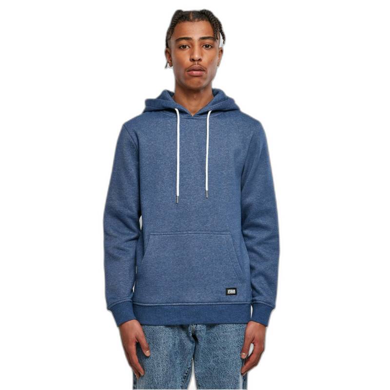 Kapuzenpullover Basic Melange Herren  XS von URBAN CLASSICS