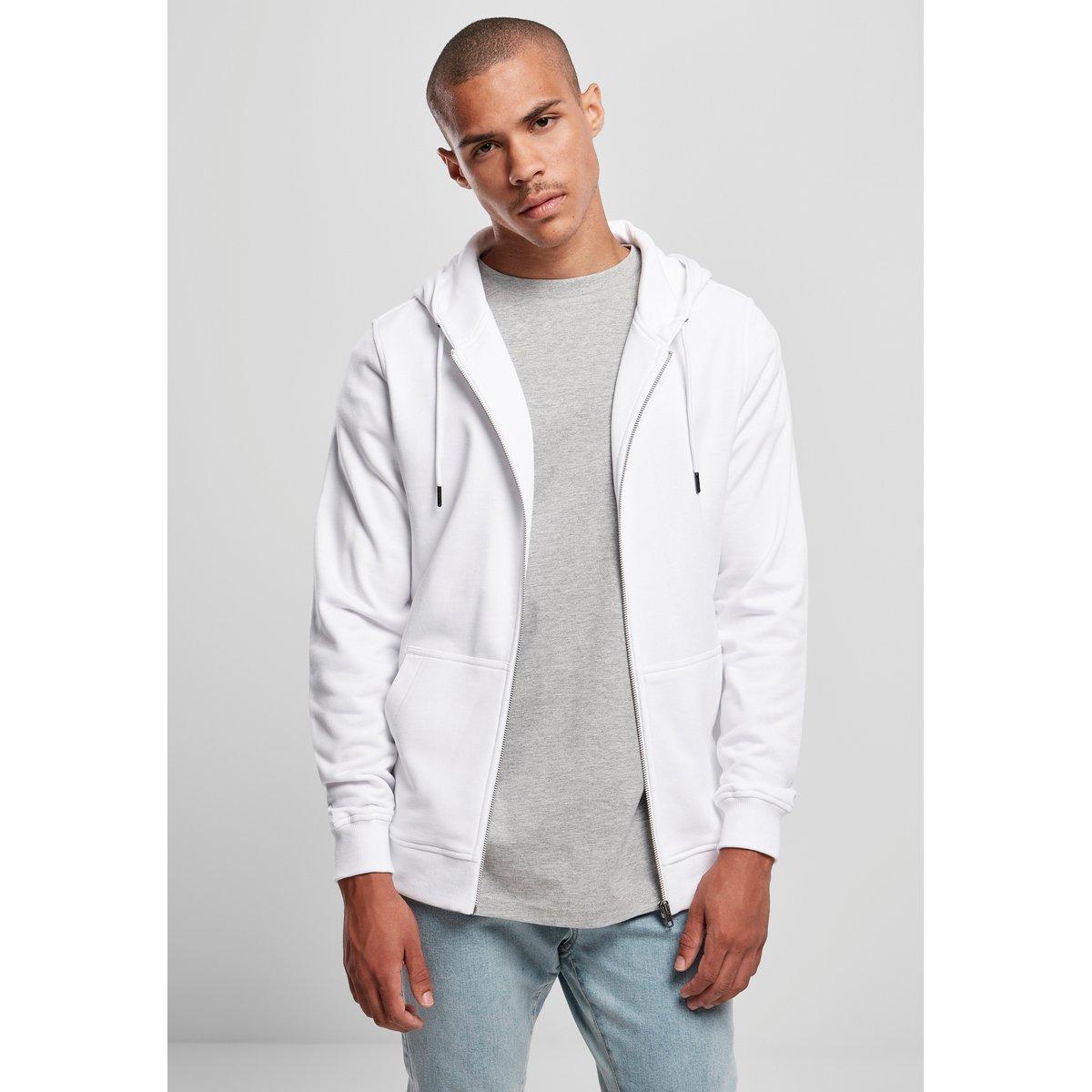 Kapuzenpuover Urban Cassics Basic Terry Zip Herren  L von URBAN CLASSICS