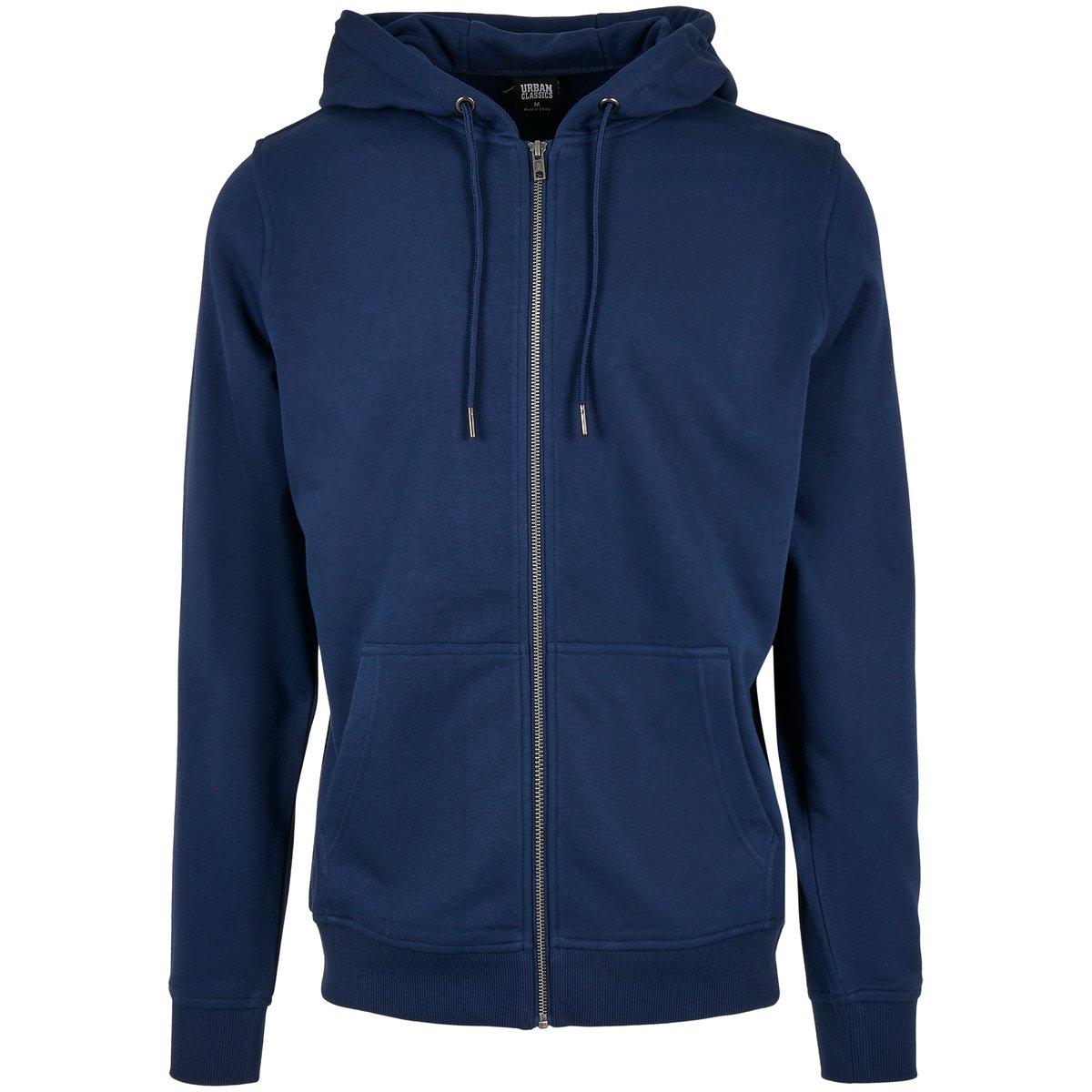 Kapuzenpullover Urban Claic Baic Terry Zip Herren  S von URBAN CLASSICS