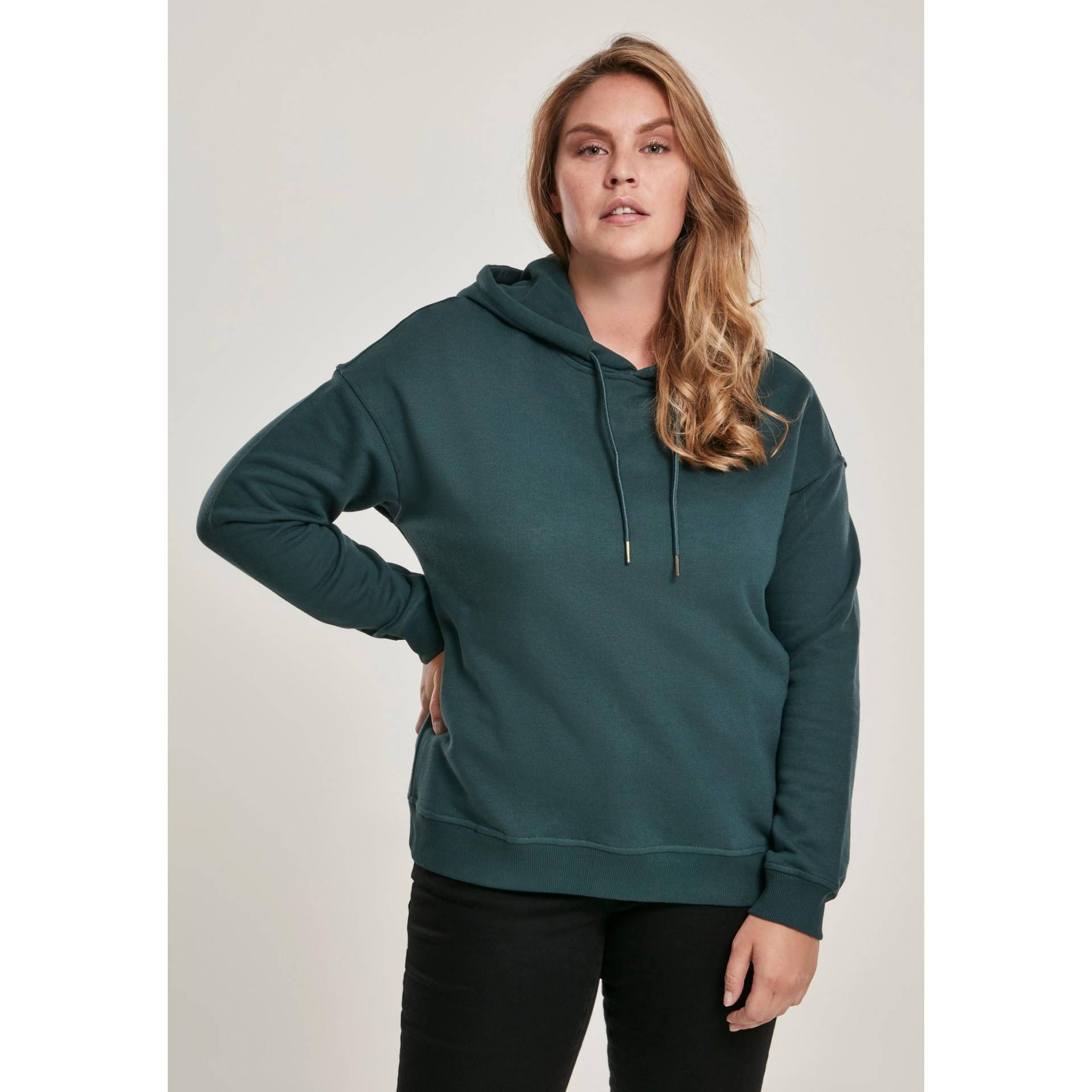 Kapuzenpullover Frau Große Größen Urban Classic Côtelés Damen  XXXL von URBAN CLASSICS