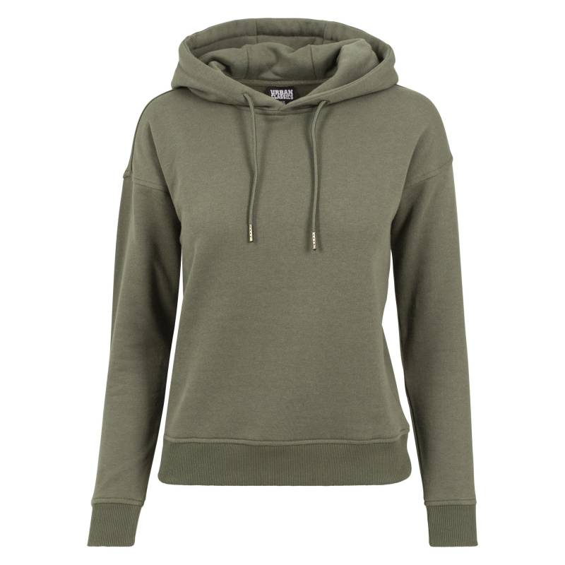 Kapuzenpullover Frau Urban Classic Basic Côtelés Damen Olivegrün XL von URBAN CLASSICS