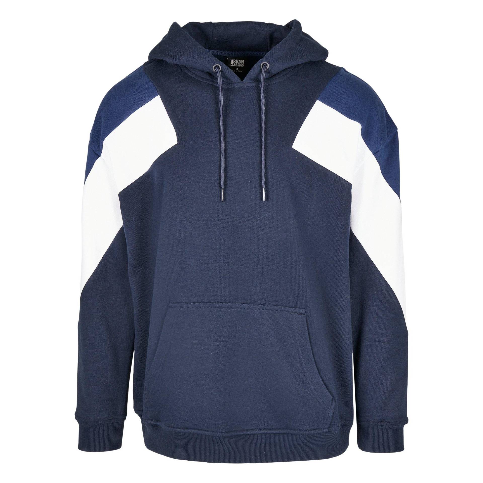 URBAN CLASSICS - kapuzenpullover oversize 3-tone, für Herren, Größe M von URBAN CLASSICS