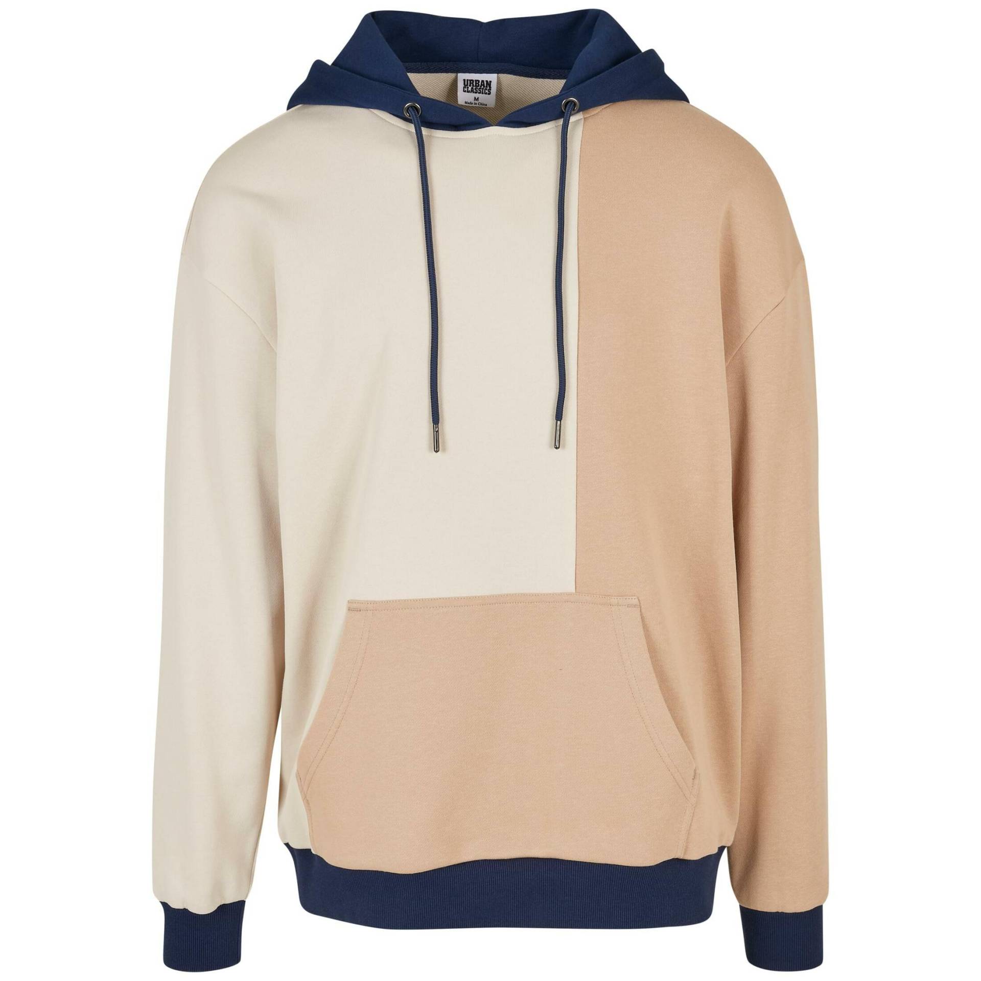 Kapuzenpullover Oversized Color Block Herren  M von URBAN CLASSICS