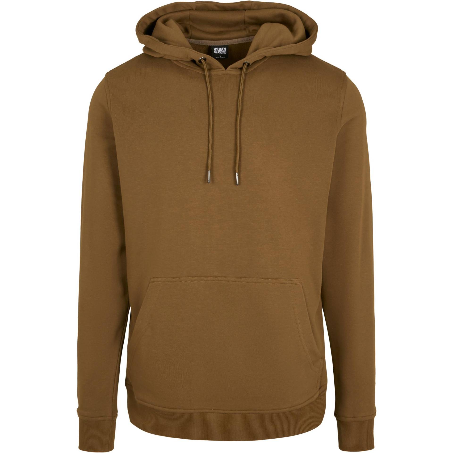 Kapuzenpullover Urban Classic Terry Basic Herren Dunkelrot XL von URBAN CLASSICS