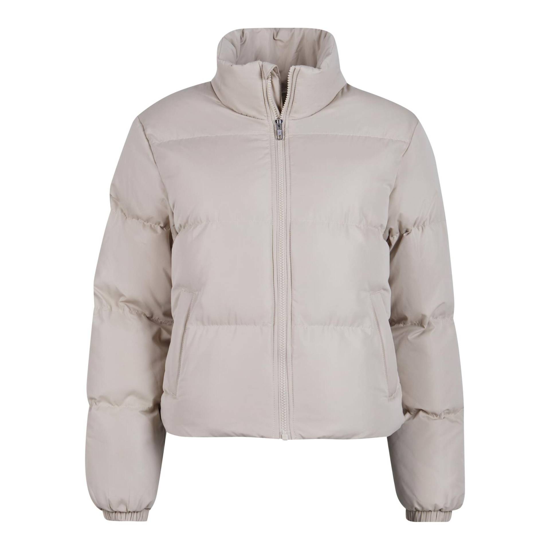 URBAN CLASSICS - kurze daunenjacke, damen urban cassics peached, für Damen, Größe L von URBAN CLASSICS