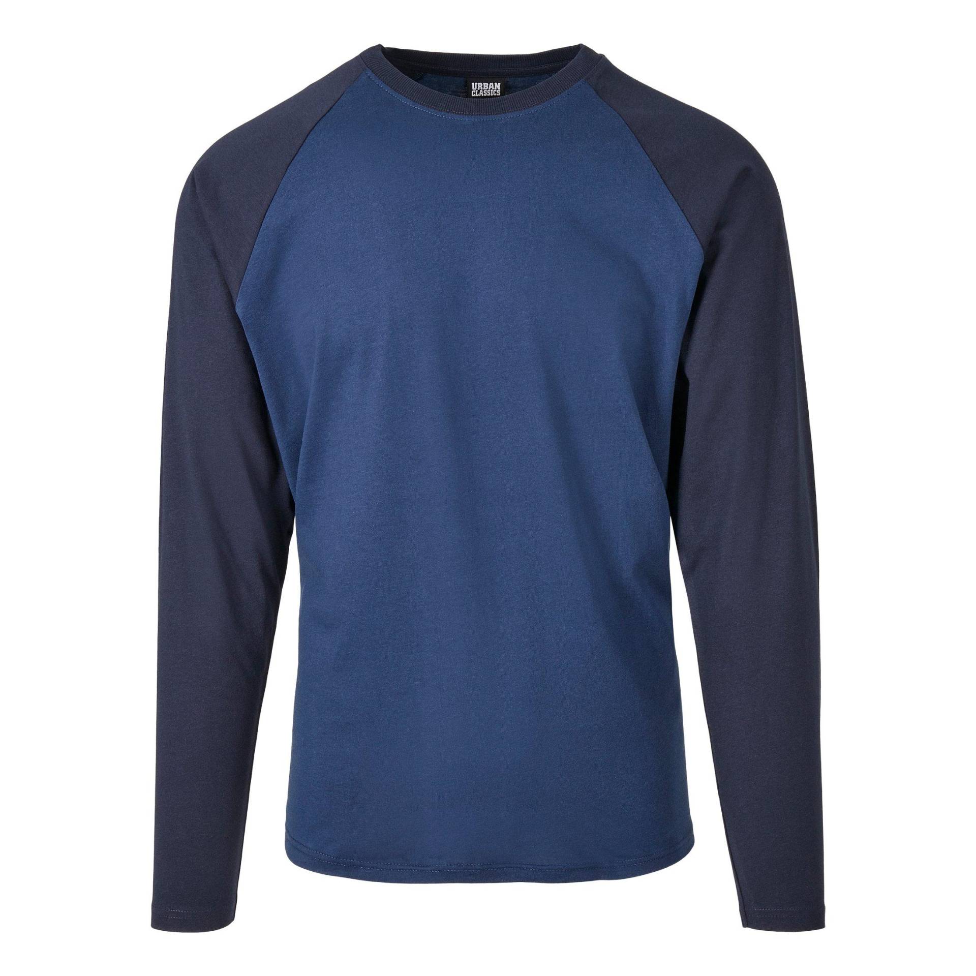 Langarm-t-shirt Raglan Contrast Herren  XL von URBAN CLASSICS