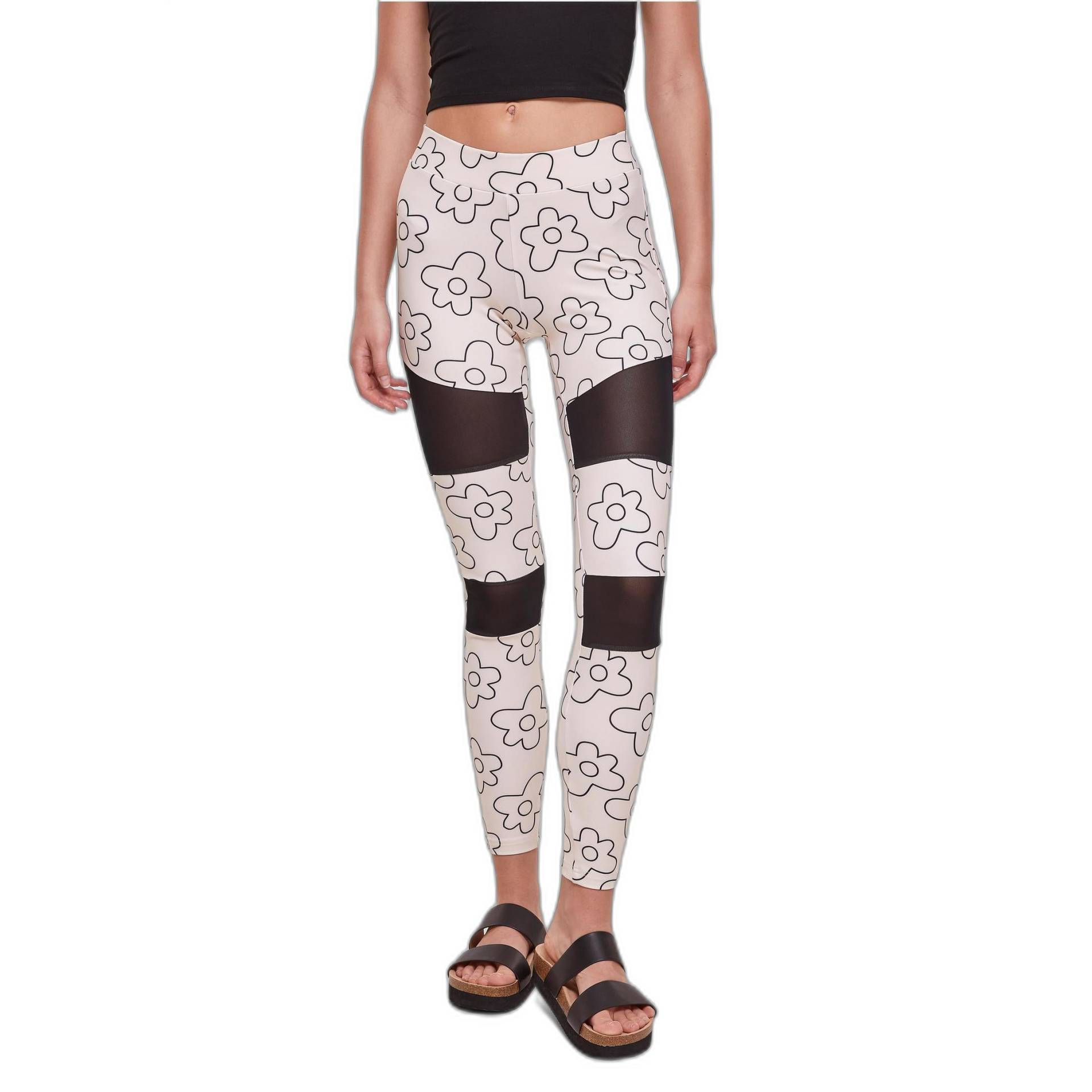 Leggings Frau Tech Esh Aop Damen  M von URBAN CLASSICS