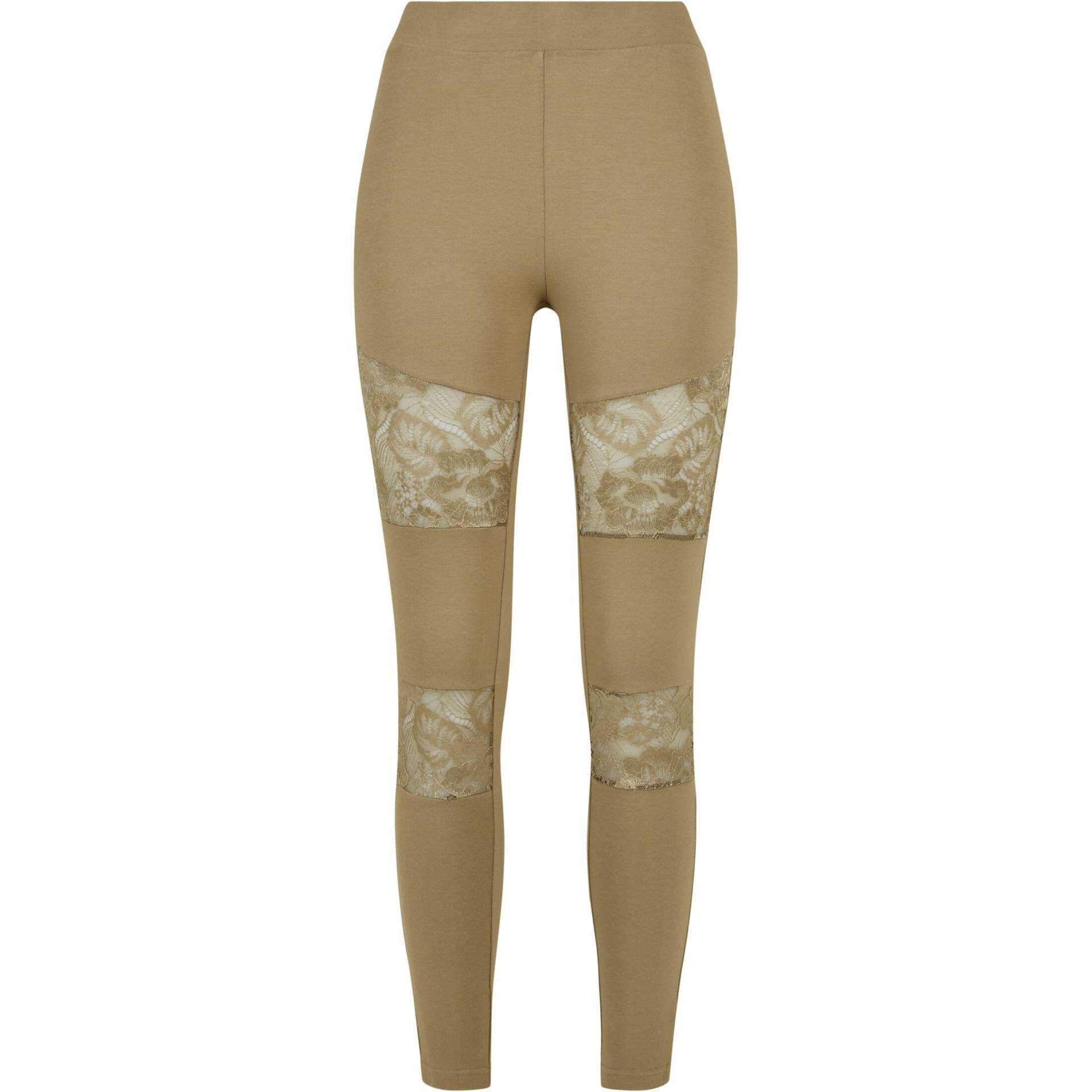 Leggings Für Frauen Laces Inset Gt Damen  XXL von URBAN CLASSICS