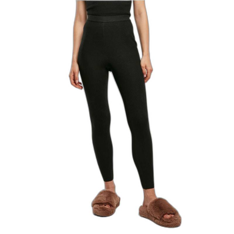 Leggings Für Frauen Rib Knit Damen  M von URBAN CLASSICS