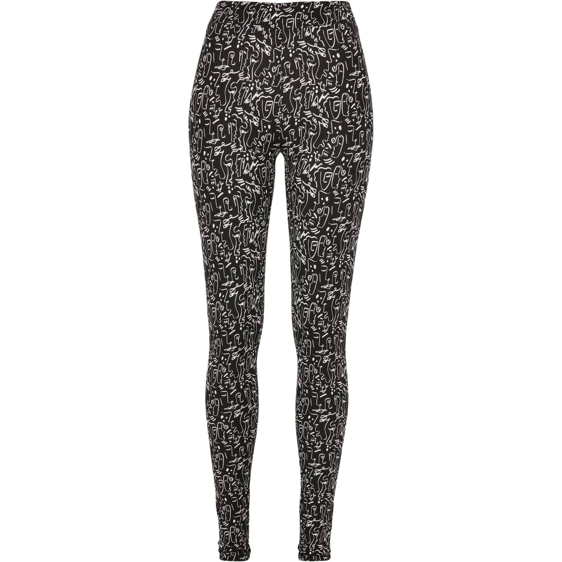 Legging Für Frauen Urban Claic Oft Aop Damen  S von URBAN CLASSICS