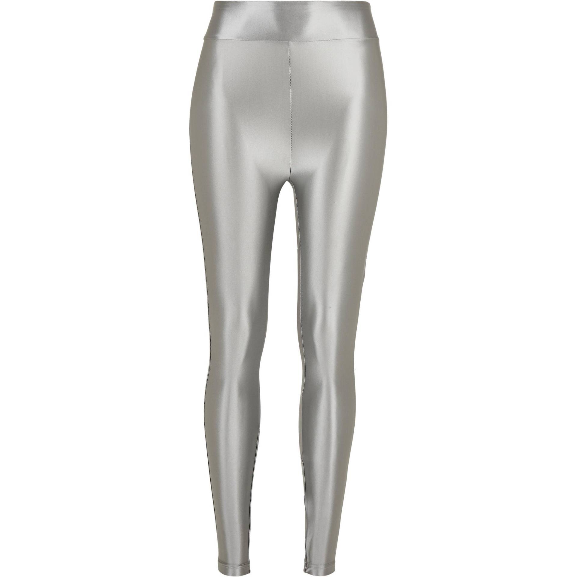 URBAN CLASSICS - legging hohe taille urban claic hiny metalic, für Damen, Größe S von URBAN CLASSICS