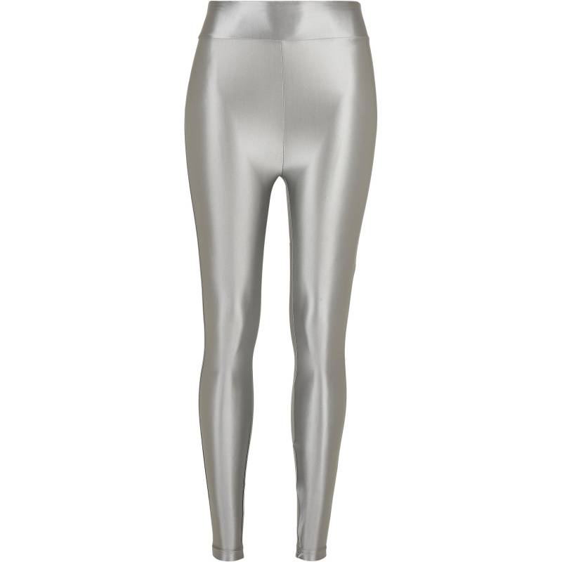 Legging Hohe Taille Frau Urban Claic Hiny Metalic Damen  S von URBAN CLASSICS