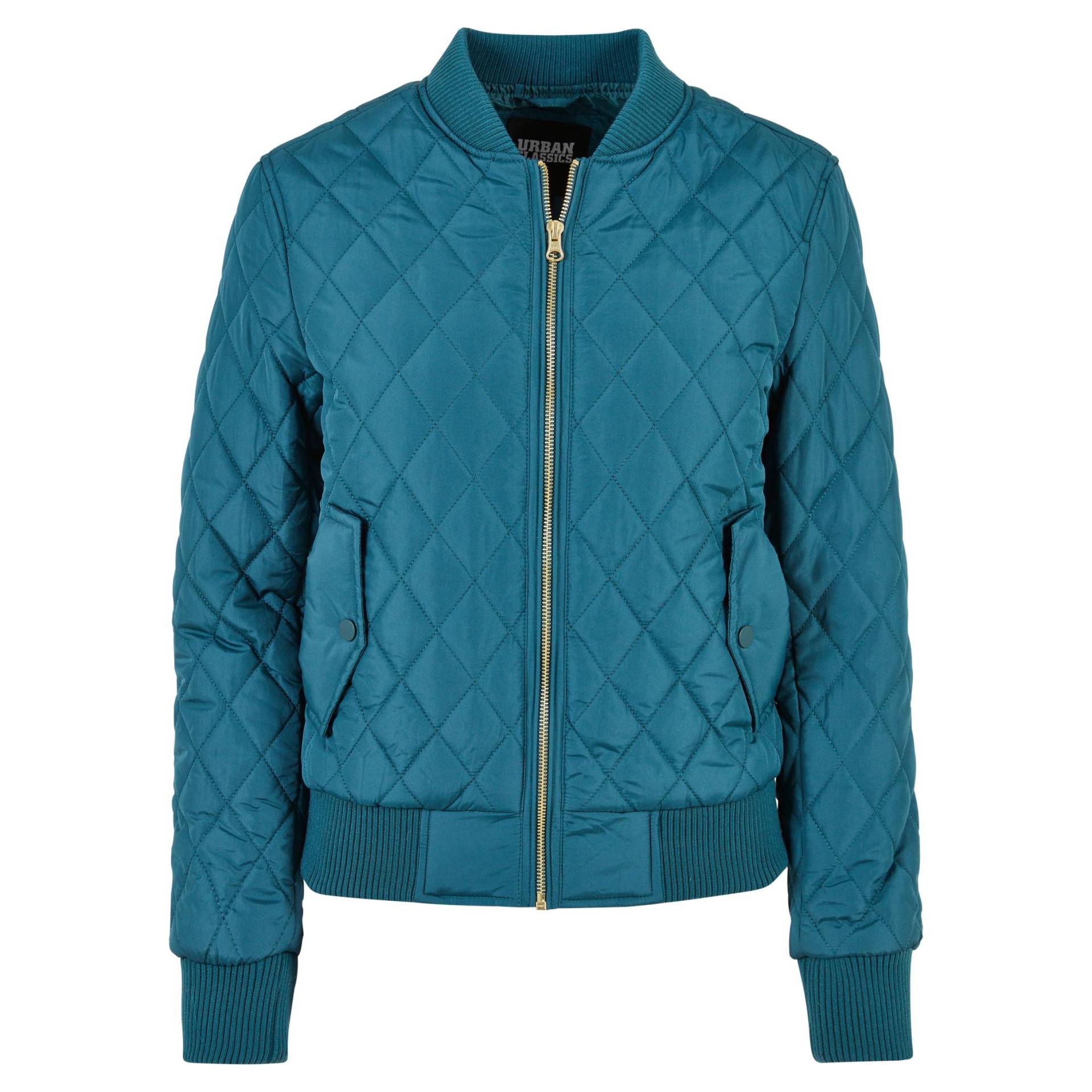 Nylon-daunenjacke It Rautenuster, Daen Damen  M von URBAN CLASSICS