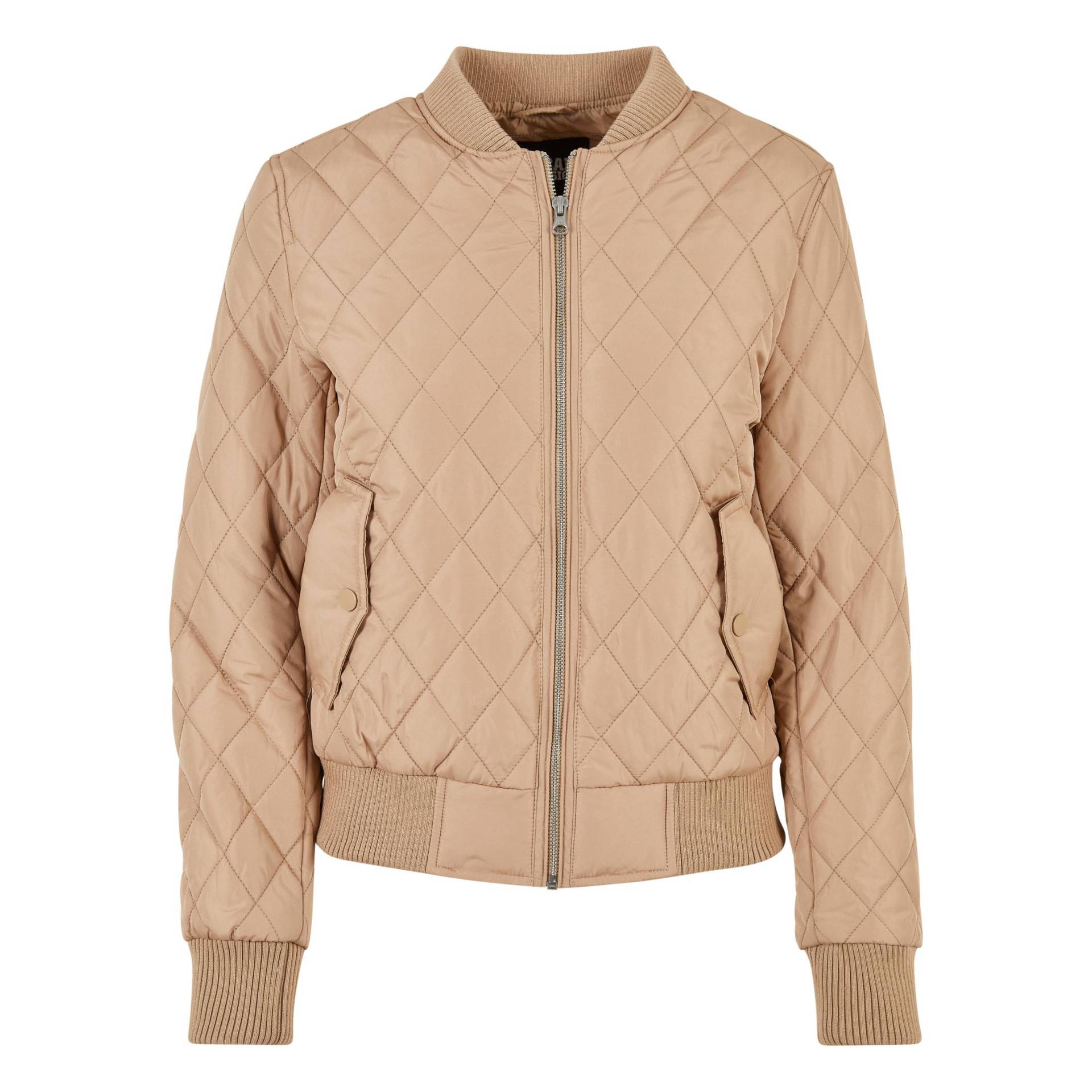 Nylon-daunenjacke Mit Rautenmuster Damen Gt Damen  XXL von URBAN CLASSICS