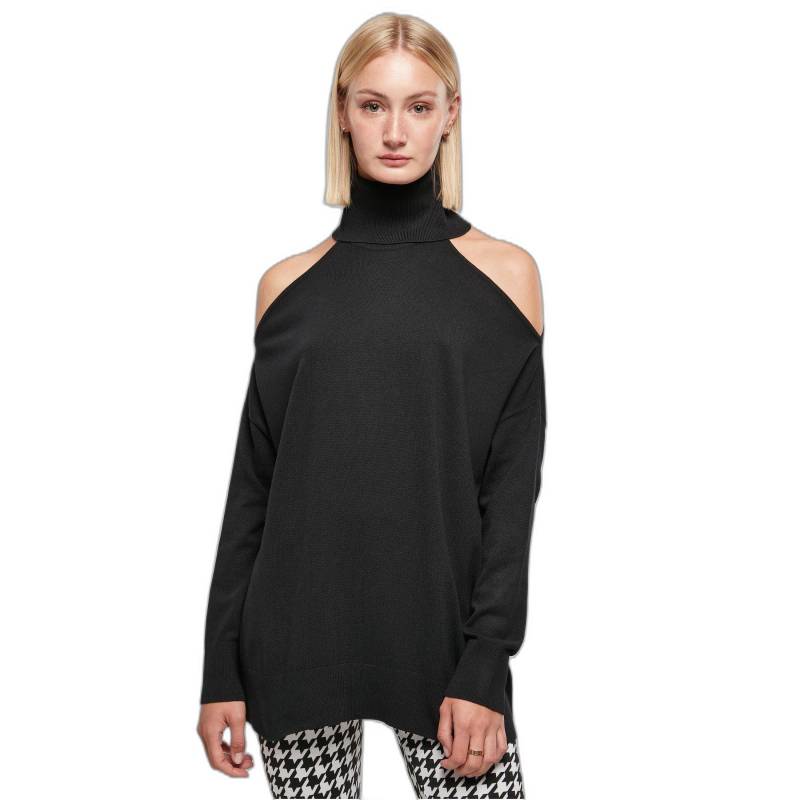 Pullover Mit Rollkragen Und Freien Chultern, Damen Urban Claic Unisex  S von URBAN CLASSICS