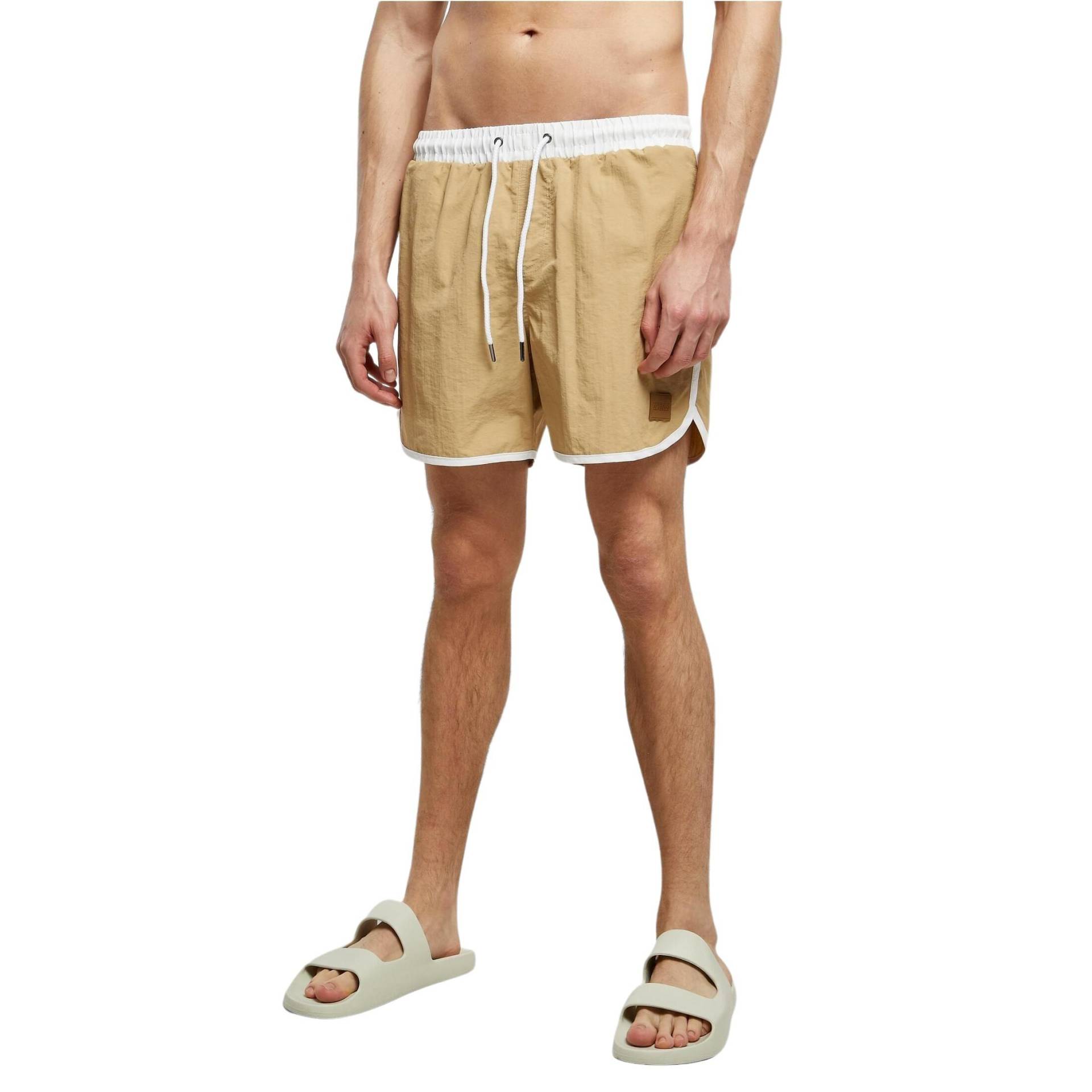 Retro-badeshorts Urban Cassics Herren  L von URBAN CLASSICS