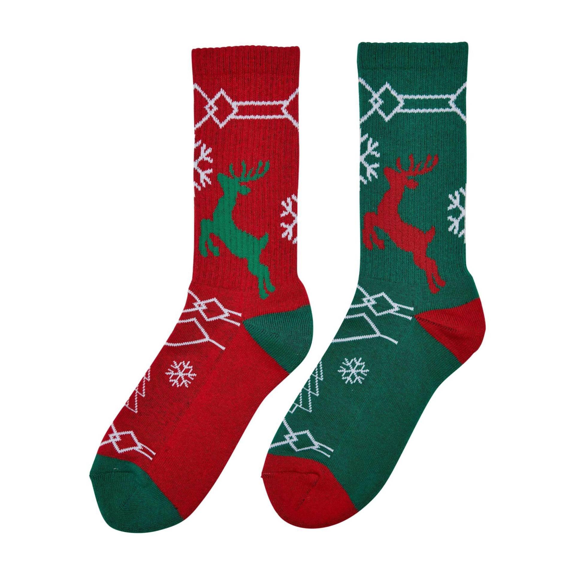 Socken Fancy X-mas (x2) Herren  35-38 von URBAN CLASSICS