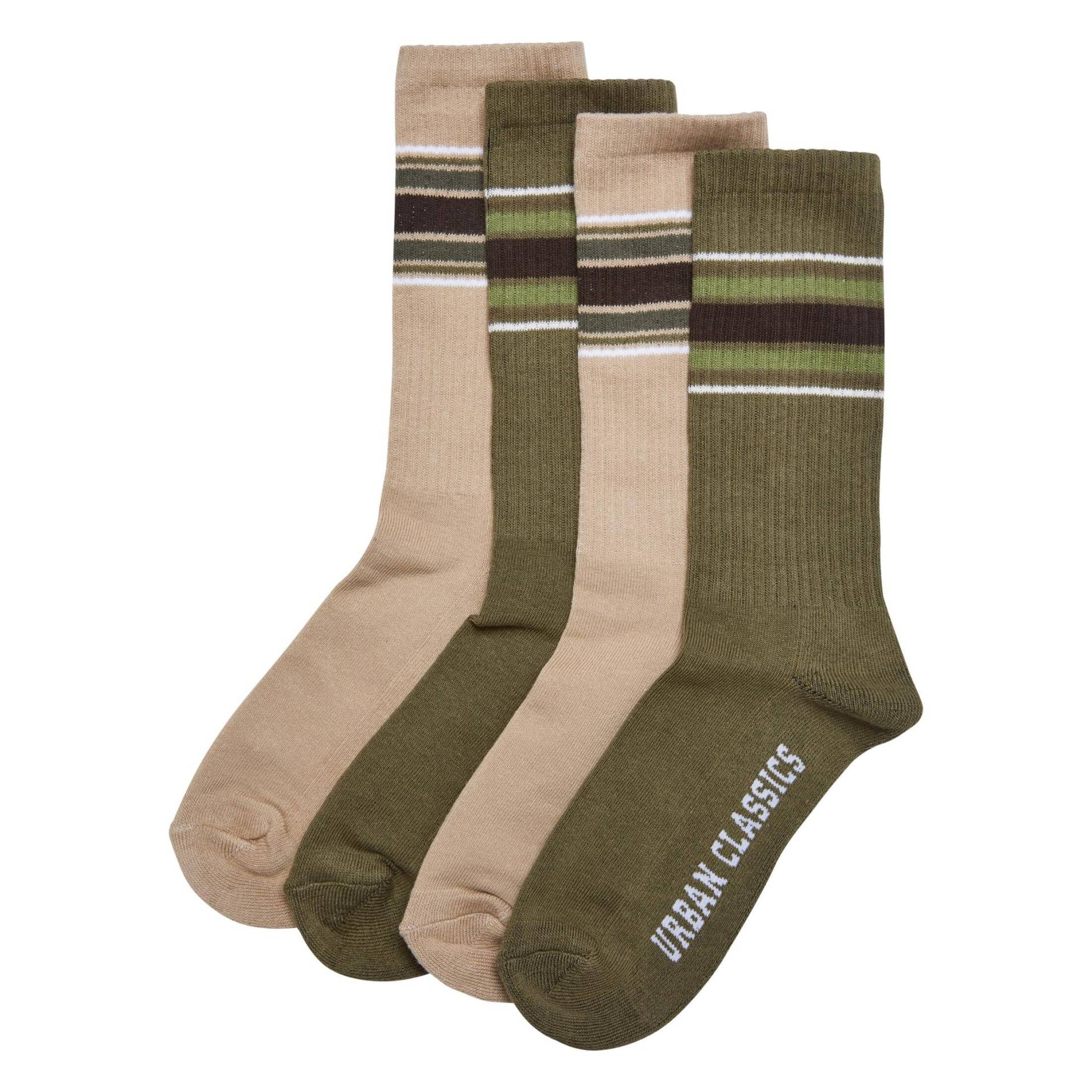 Socken Übereinander (x4) Herren  35-38 von URBAN CLASSICS