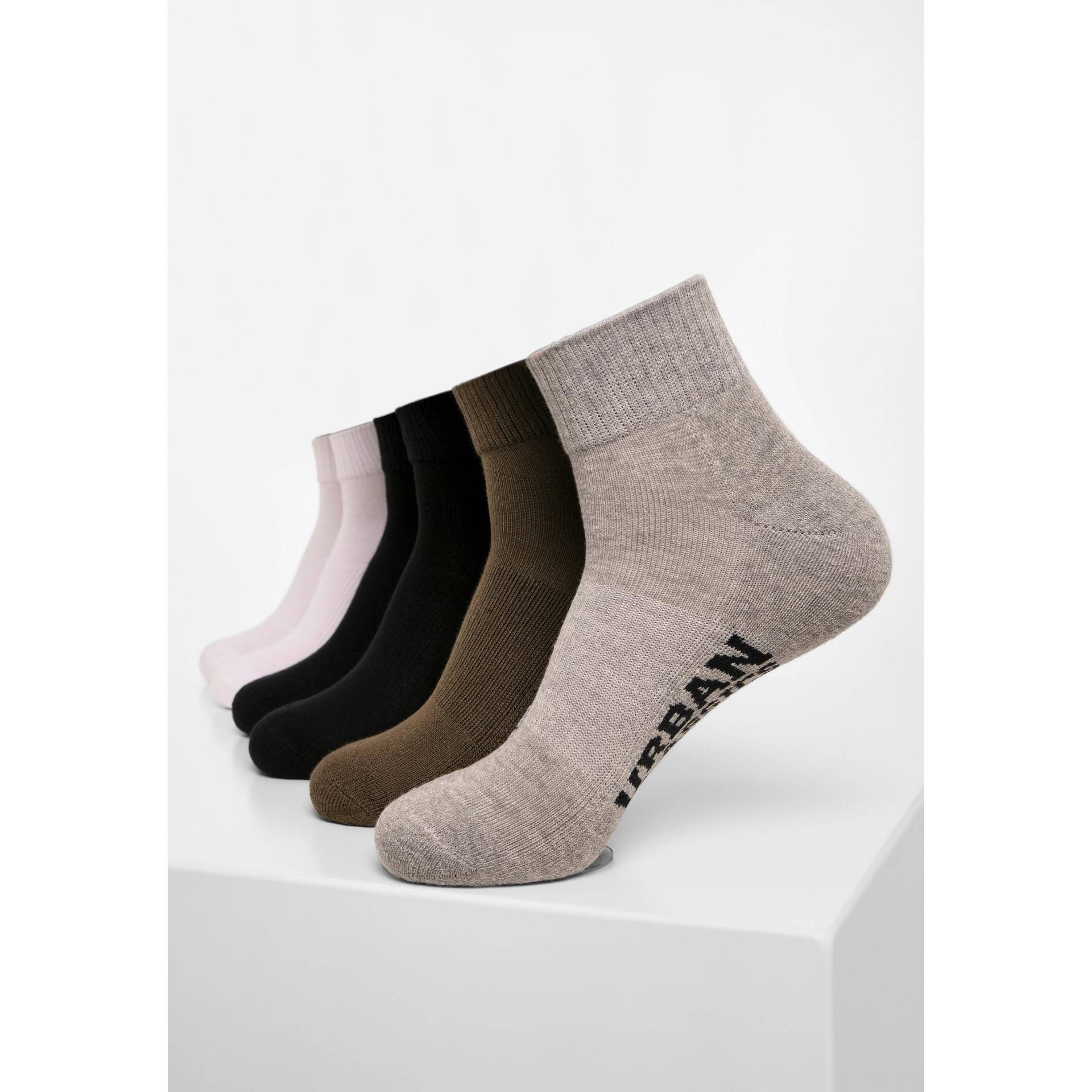 URBAN CLASSICS - socken urban classic basic (x6), für Herren, Größe 43-46 von URBAN CLASSICS