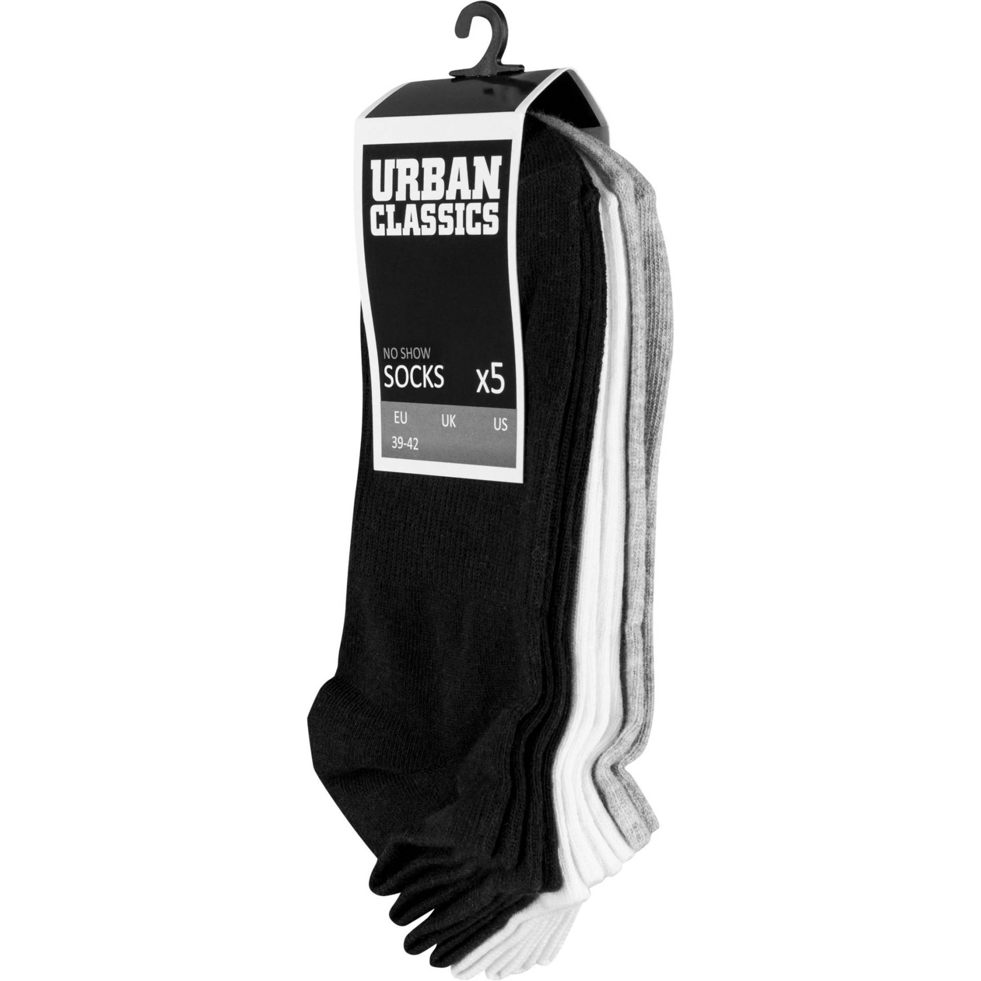 Socken Urban Classic No Show (x5) Herren  35-38 von URBAN CLASSICS